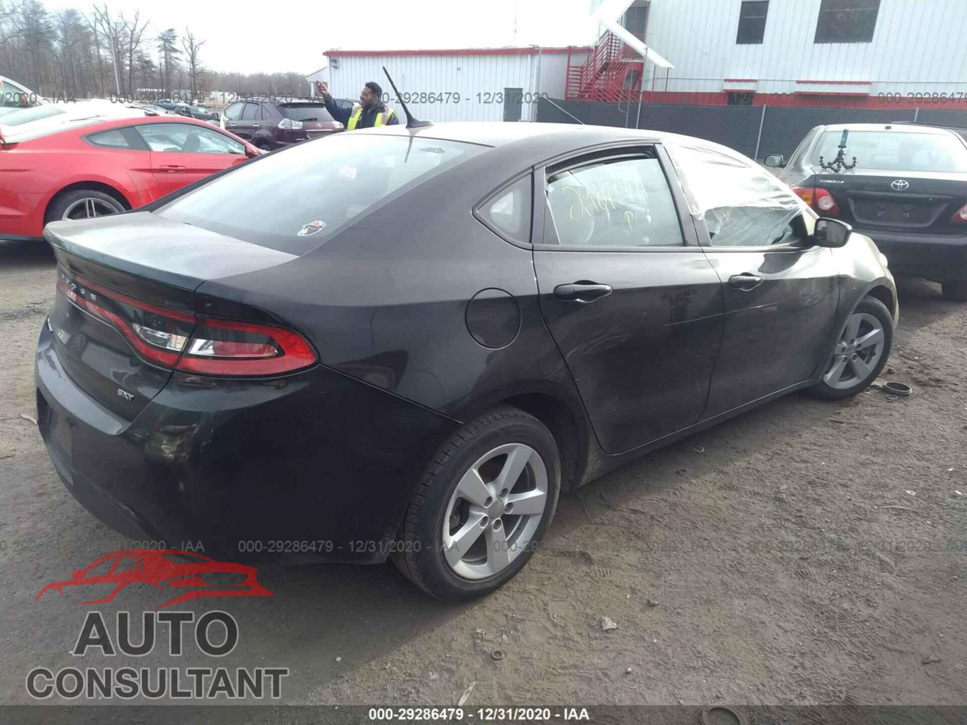 DODGE DART 2016 - 1C3CDFBB4GD577348