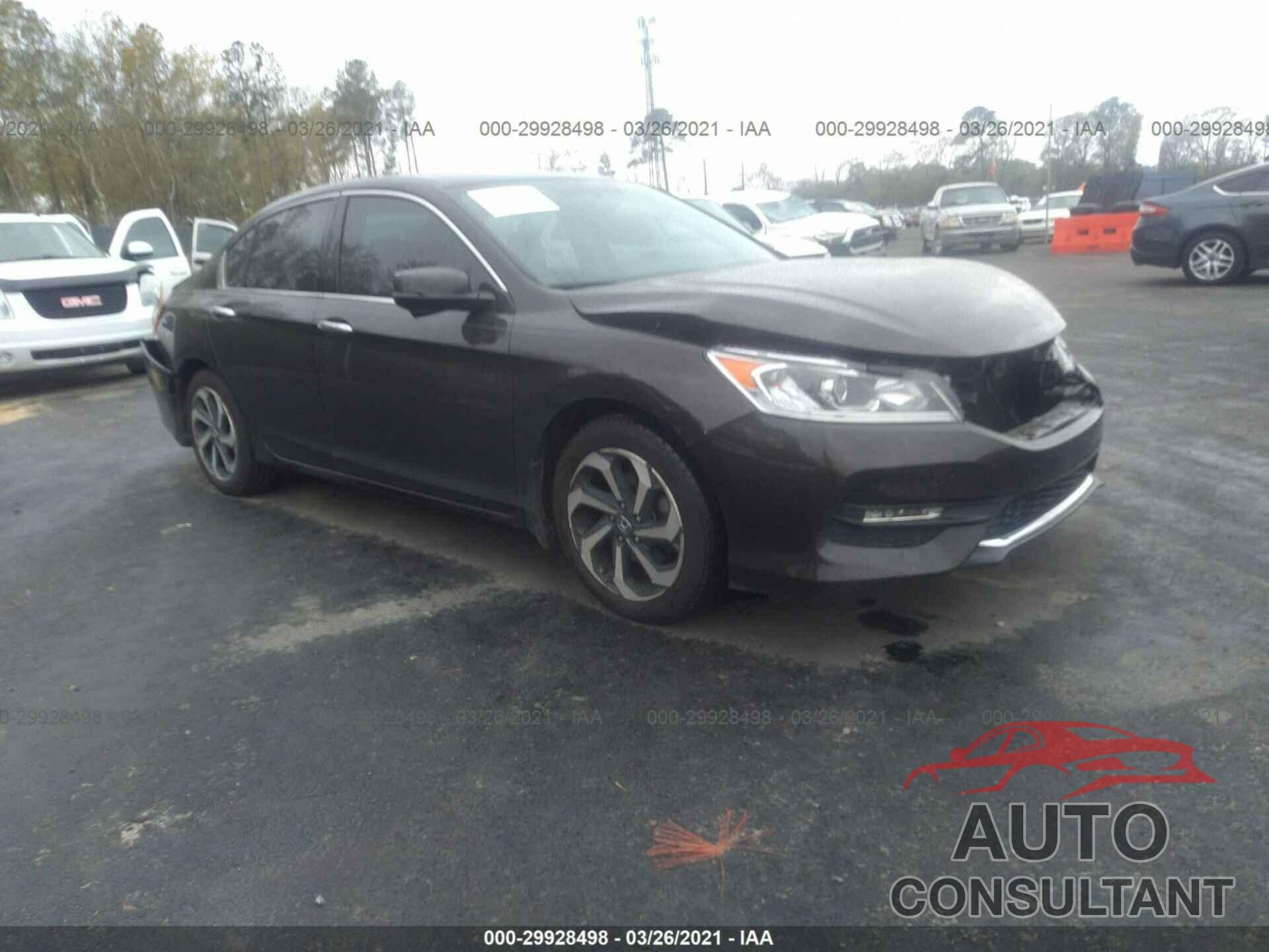 HONDA ACCORD SEDAN 2016 - 1HGCR3F8XGA029366