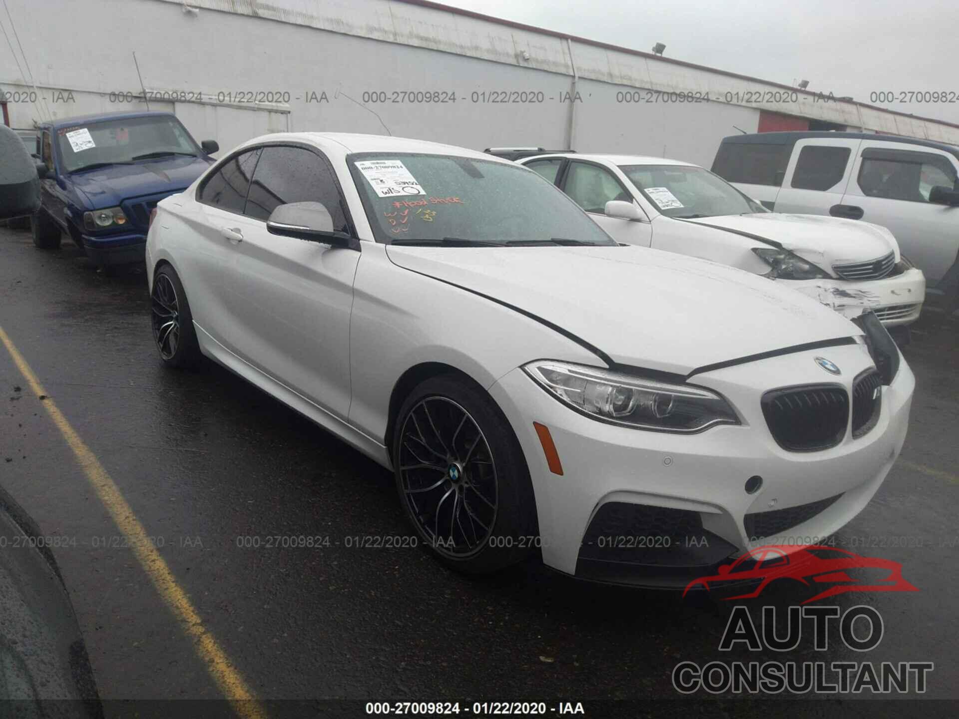 BMW 2 SERIES 2016 - WBA1J7C50GV289912