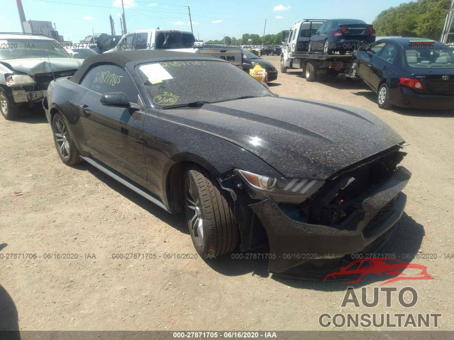 FORD MUSTANG 2016 - 1FATP8UH6G5243497