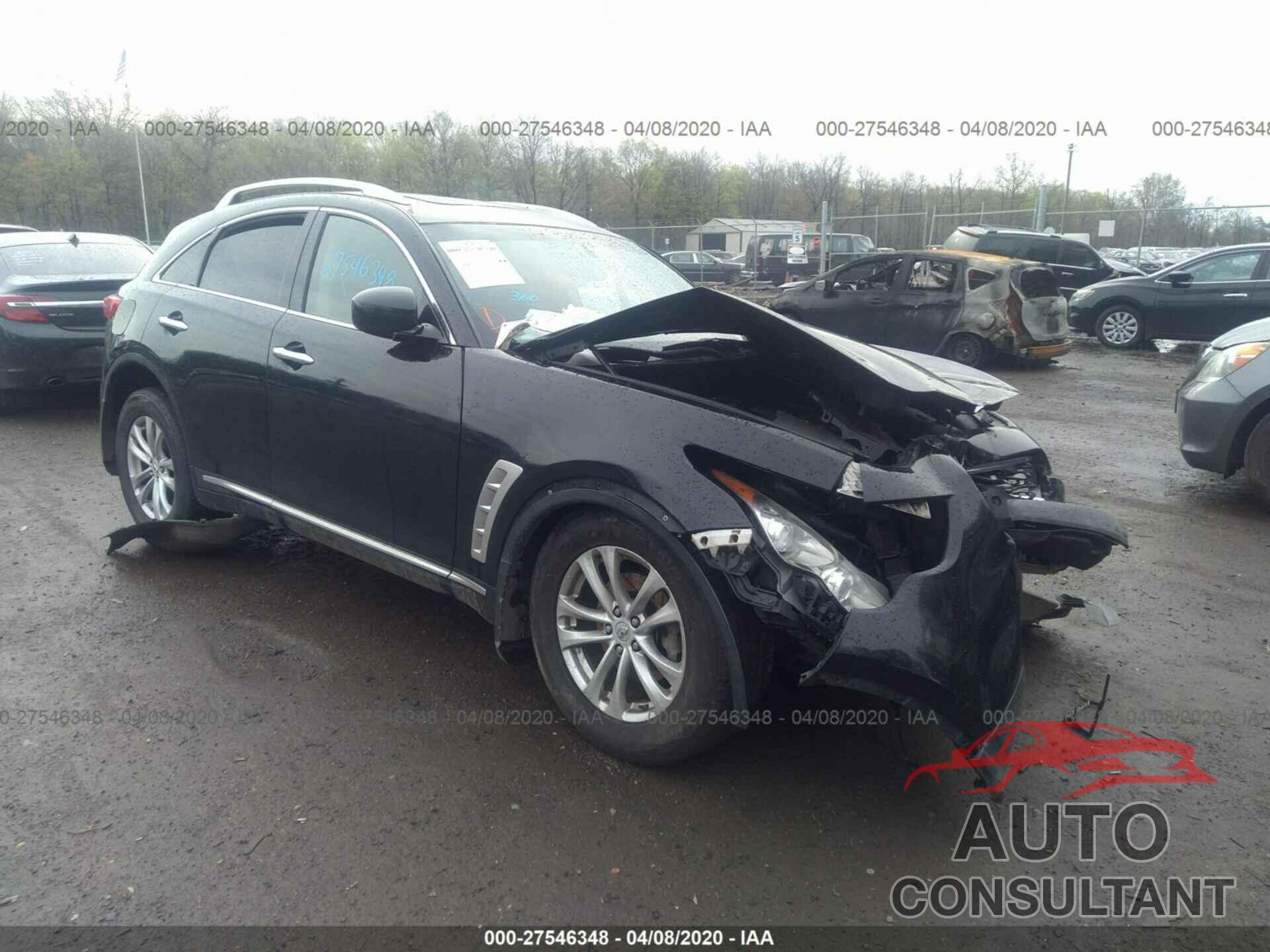 INFINITI FX35 2010 - JN8AS1MW5AM852572