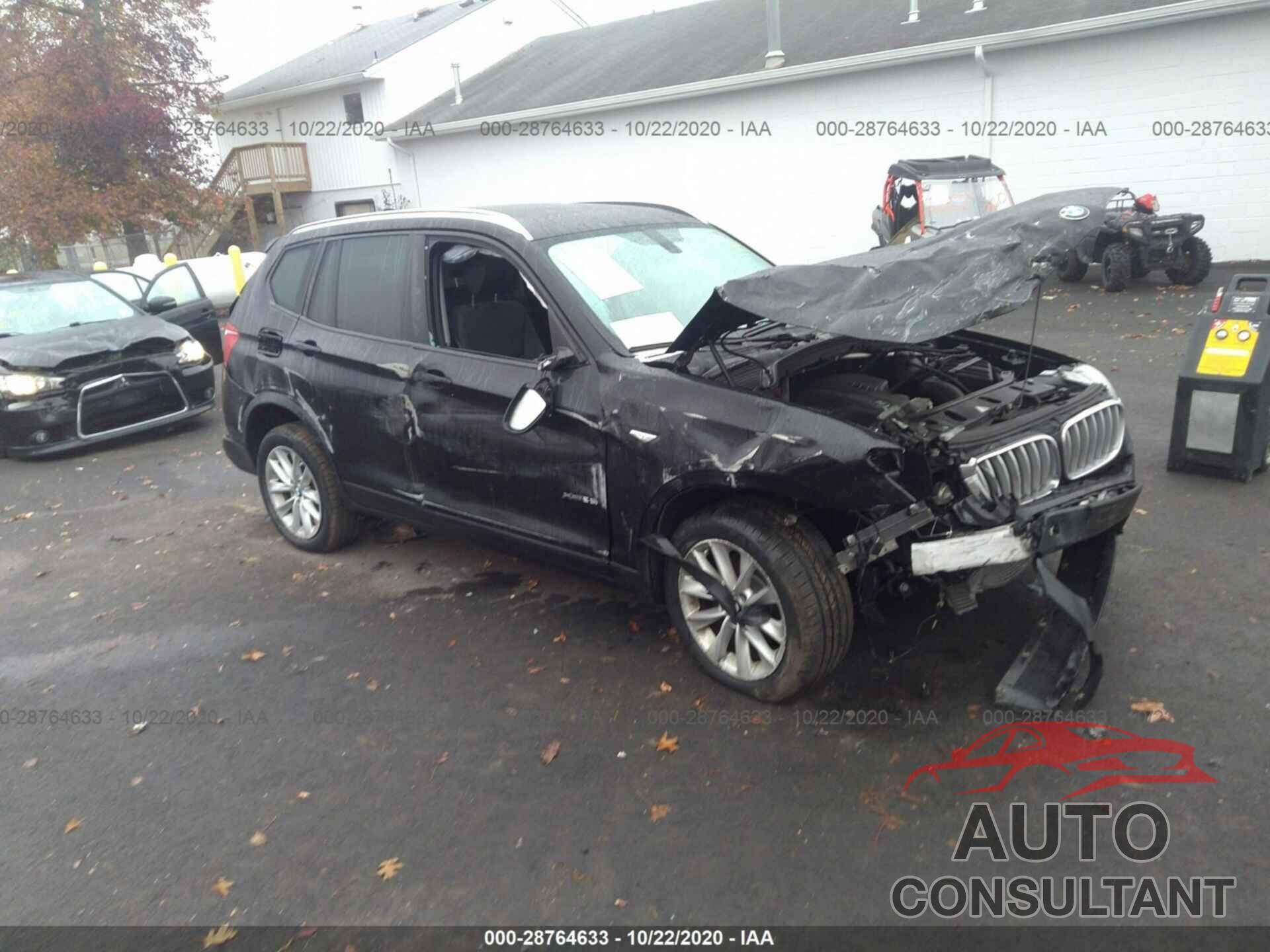 BMW X3 2016 - 5UXWX9C54G0D83552