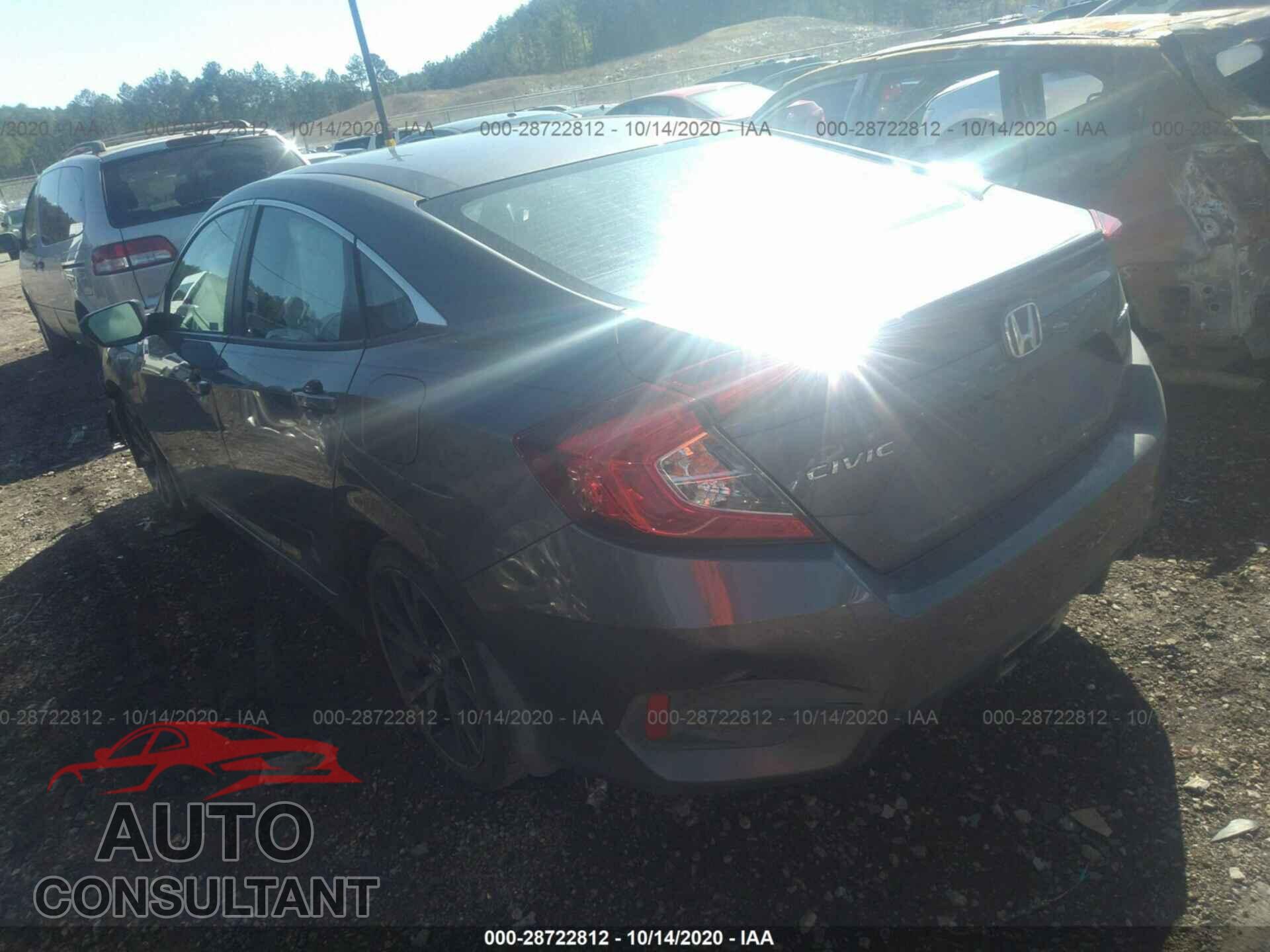 HONDA CIVIC SEDAN 2019 - 2HGFC2F80KH556724
