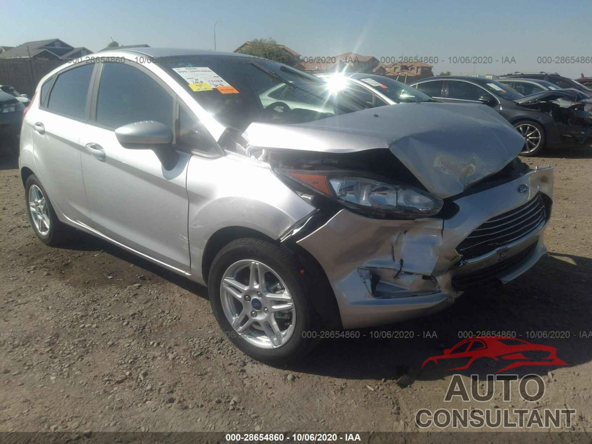 FORD FIESTA 2017 - KM8J23A49KU046824
