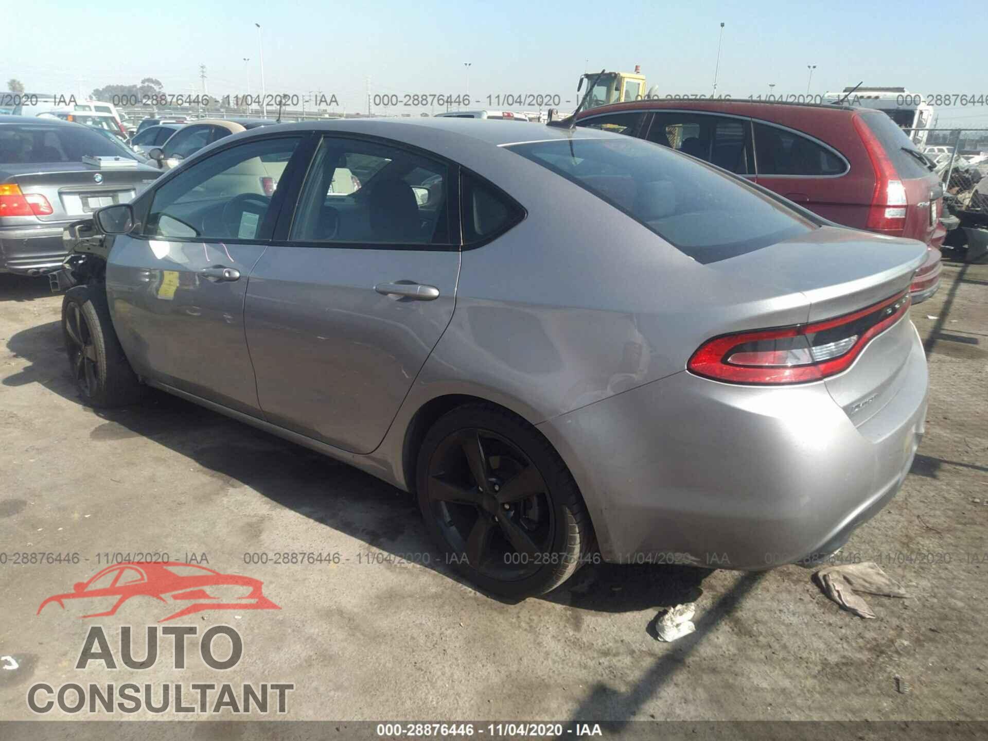 DODGE DART 2016 - 1C3CDFBB1GD544002