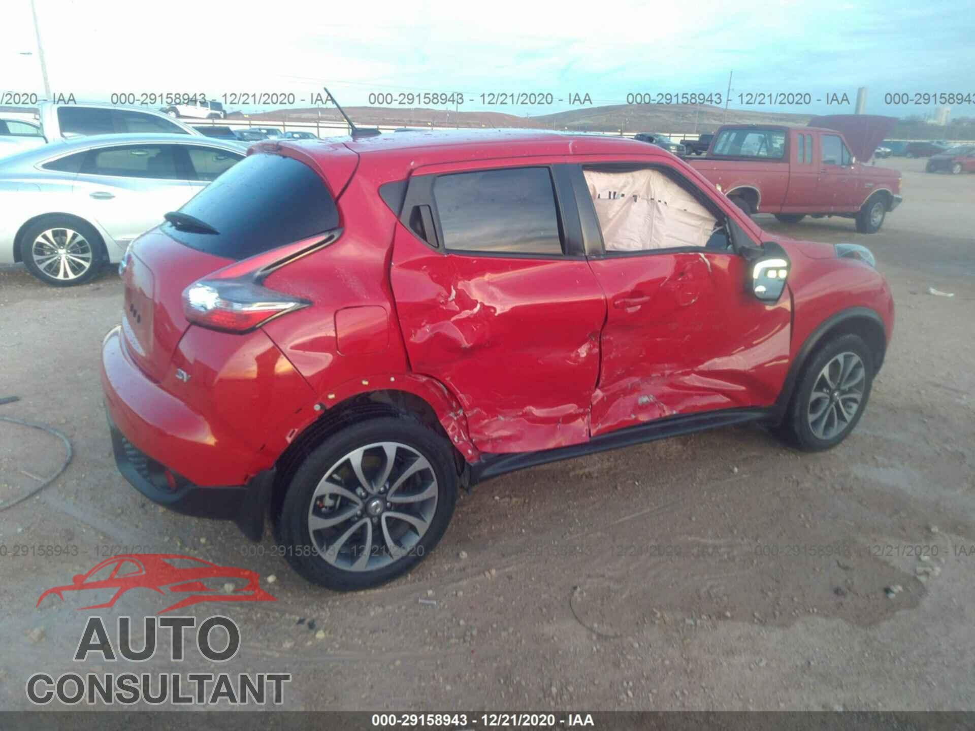 NISSAN JUKE 2017 - JN8AF5MR2HT700366
