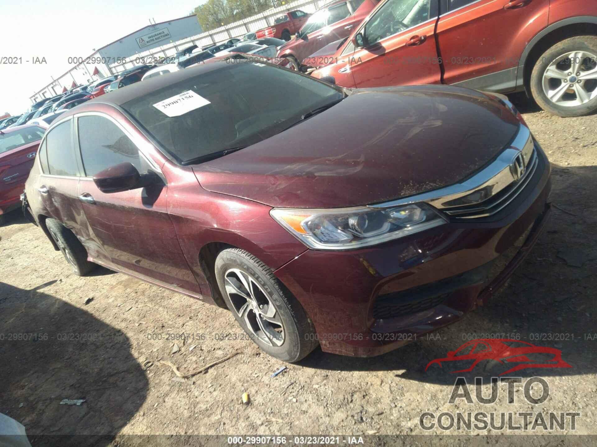 HONDA ACCORD SEDAN 2016 - 1HGCR2F3XGA005986