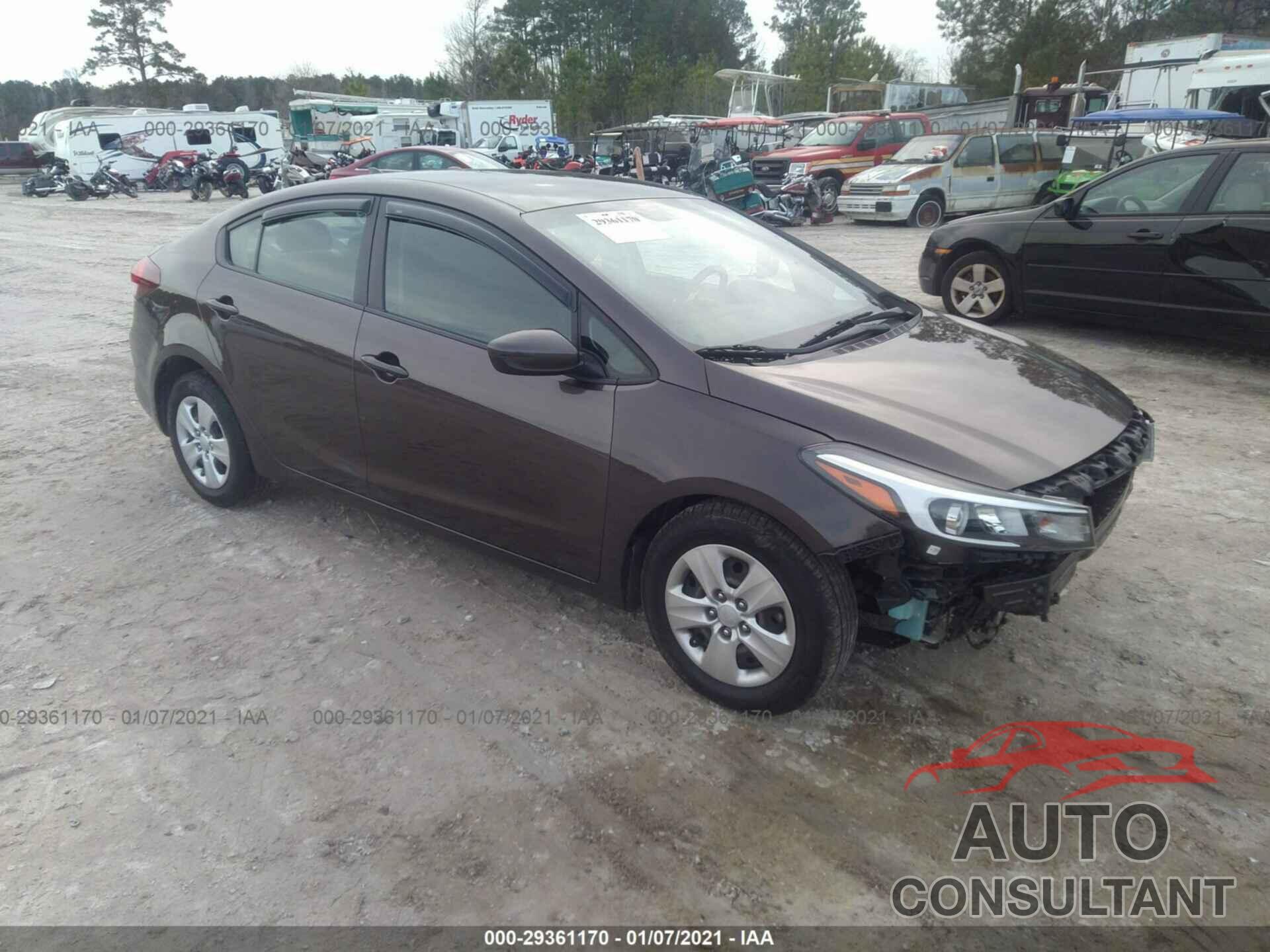 KIA FORTE 2017 - 3KPFK4A73HE144104