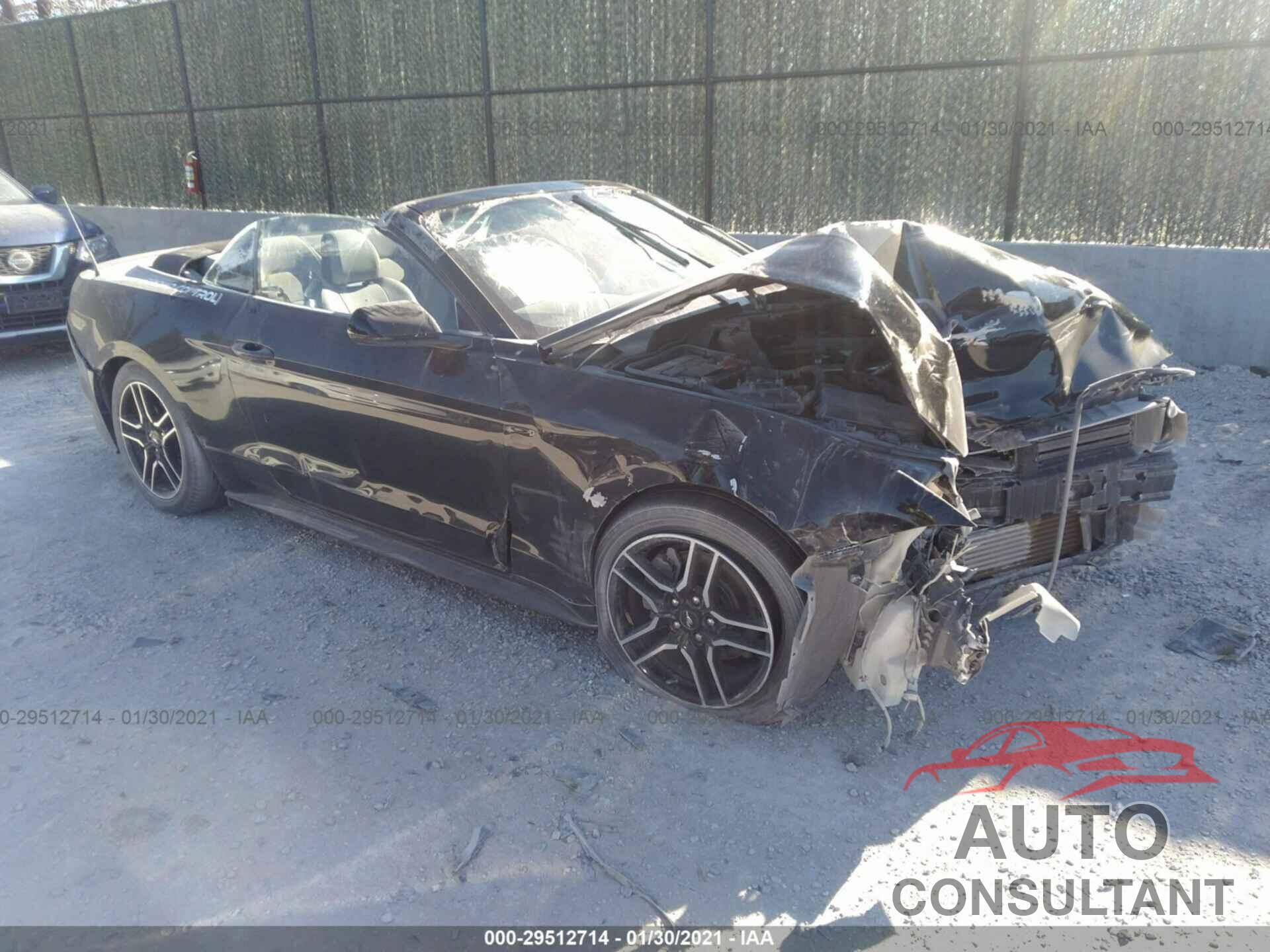 FORD MUSTANG 2018 - 1FATP8UH9J5124317