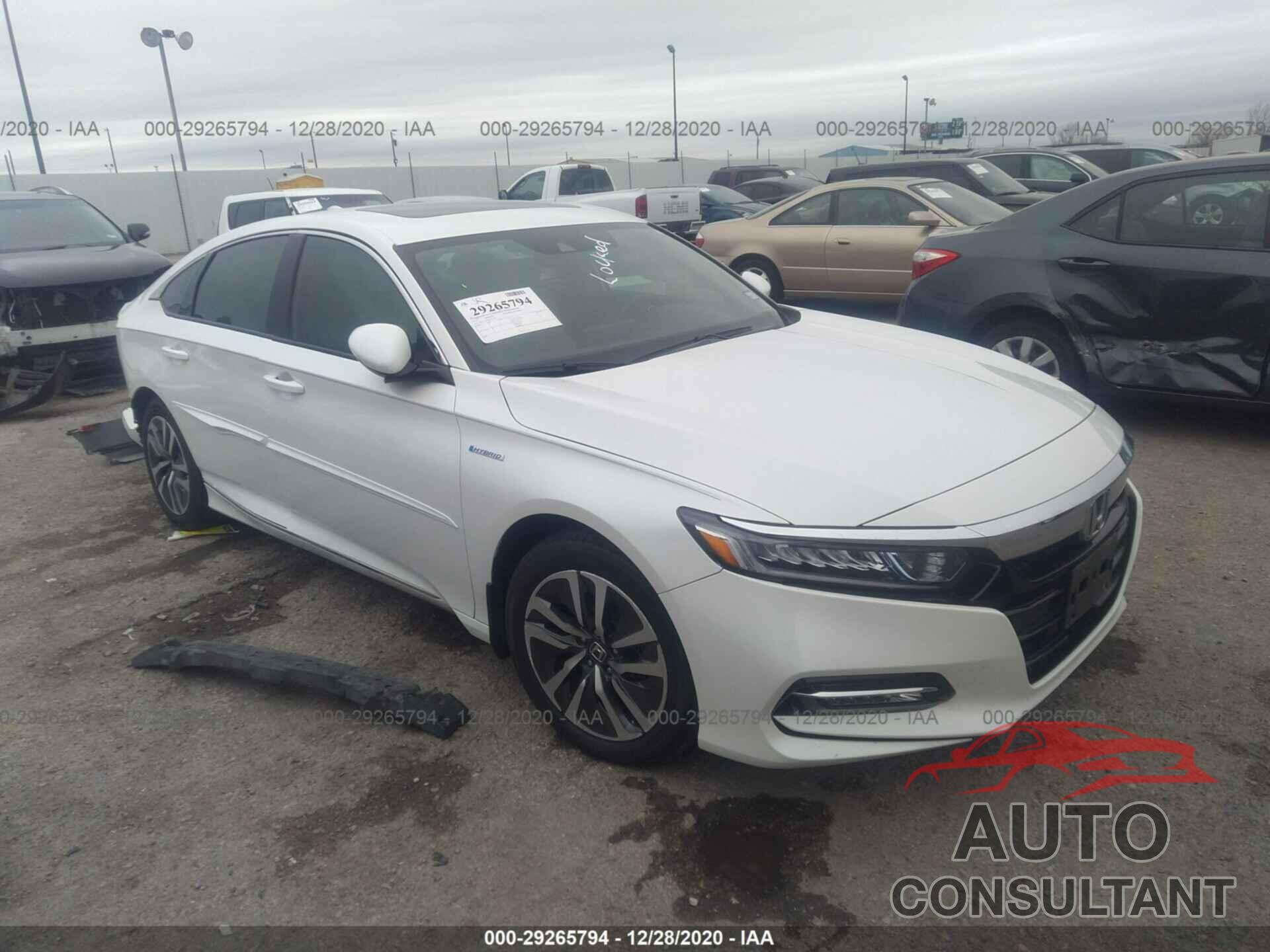 HONDA ACCORD HYBRID 2018 - 1HGCV3F58JA010310