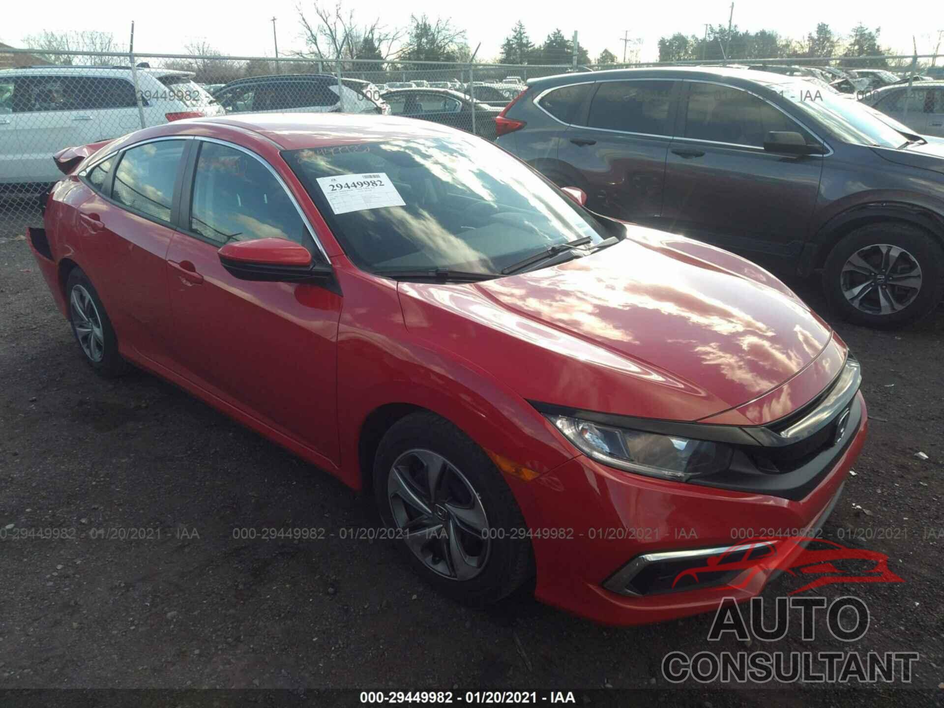 HONDA CIVIC SEDAN 2019 - 2HGFC2F60KH560903