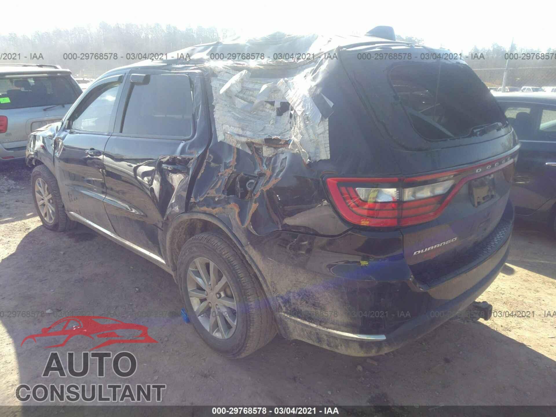 DODGE DURANGO 2017 - 1C4RDHAG1HC921207