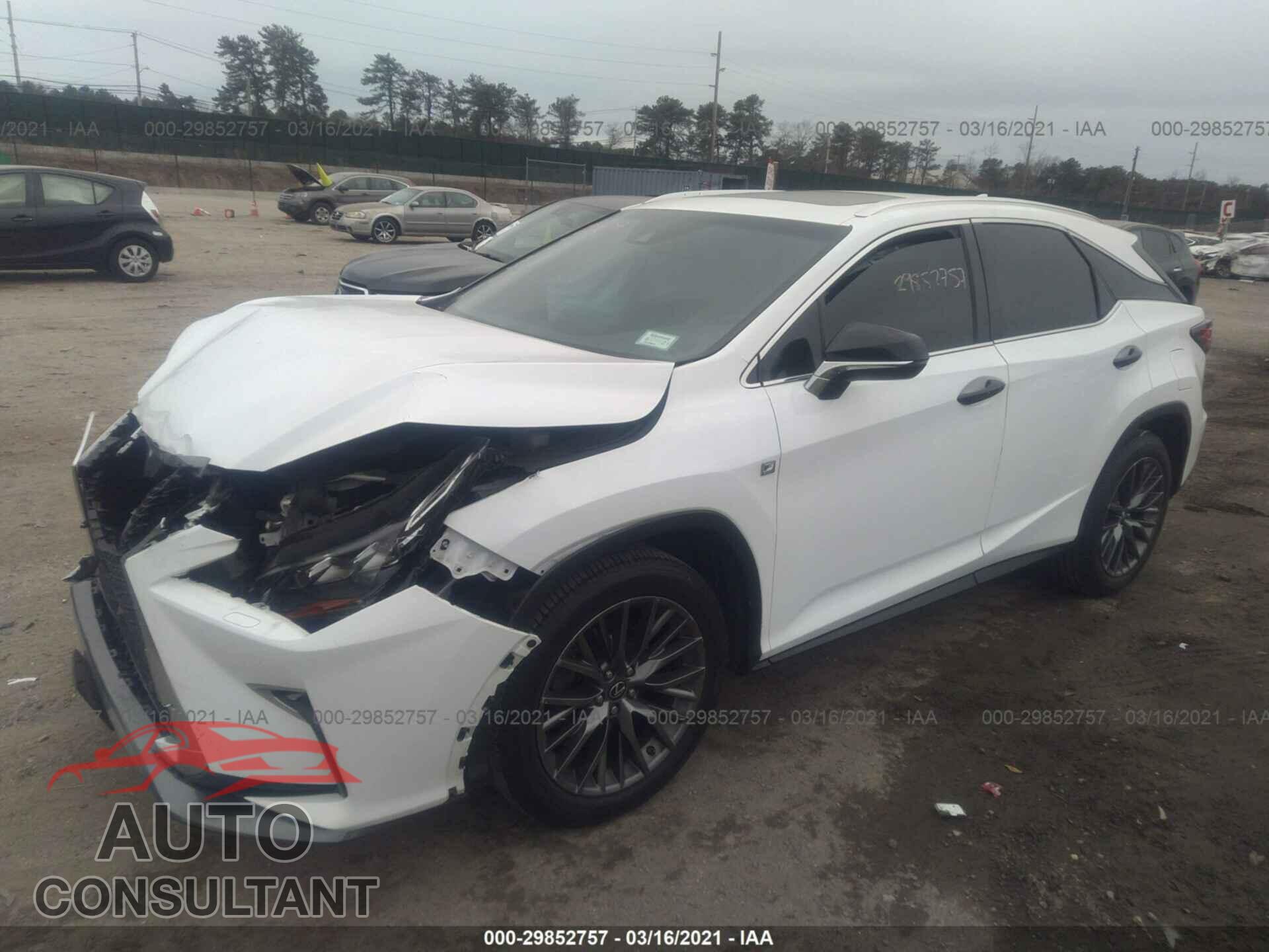LEXUS RX 2017 - 2T2BZMCA2HC126934