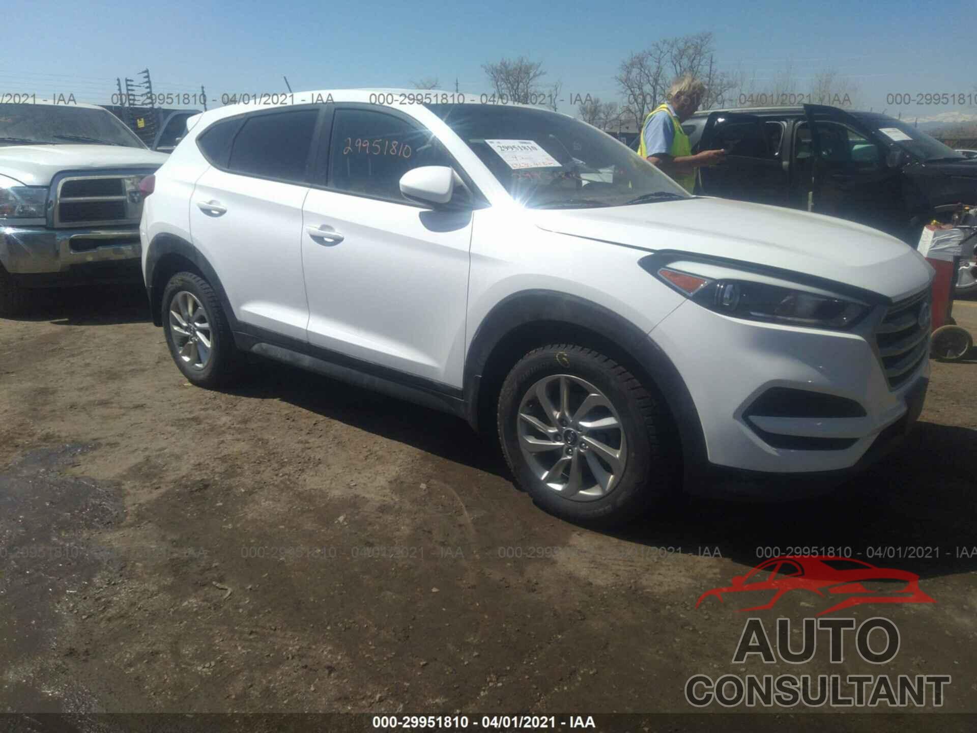 HYUNDAI TUCSON 2017 - KM8J23A44HU565661
