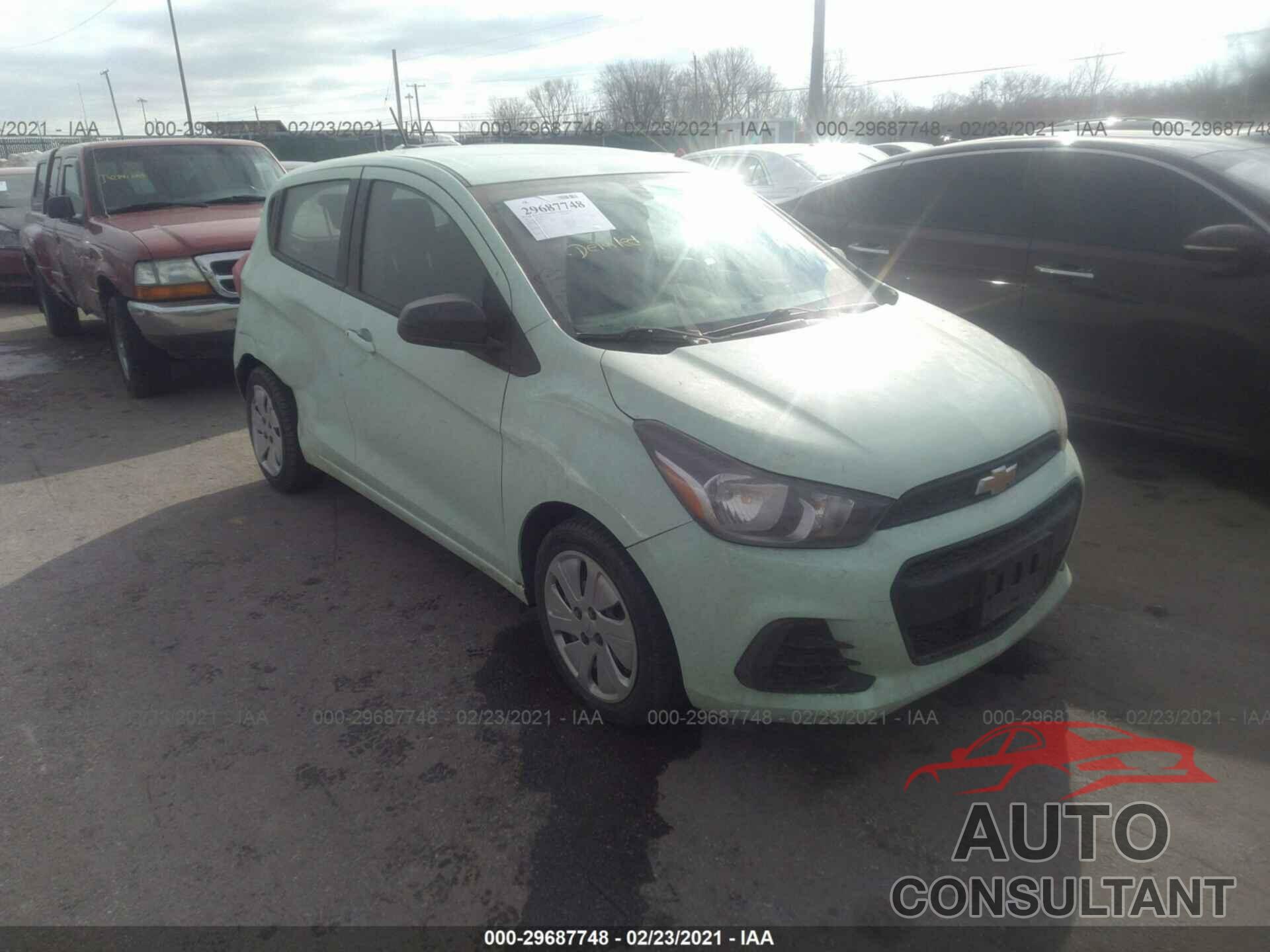 CHEVROLET SPARK 2017 - KL8CB6SA1HC753278