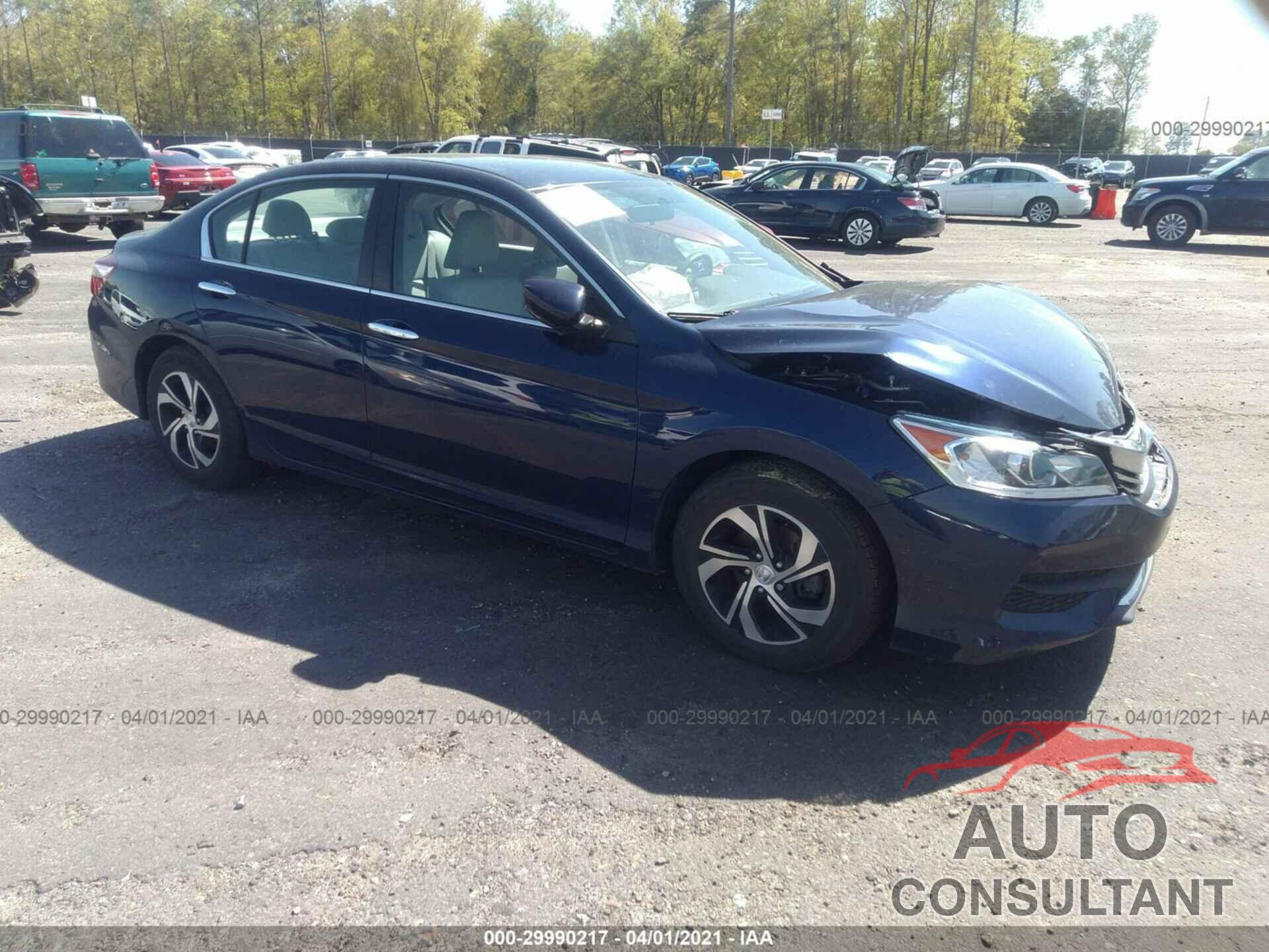 HONDA ACCORD SEDAN 2017 - 1HGCR2F34HA187167
