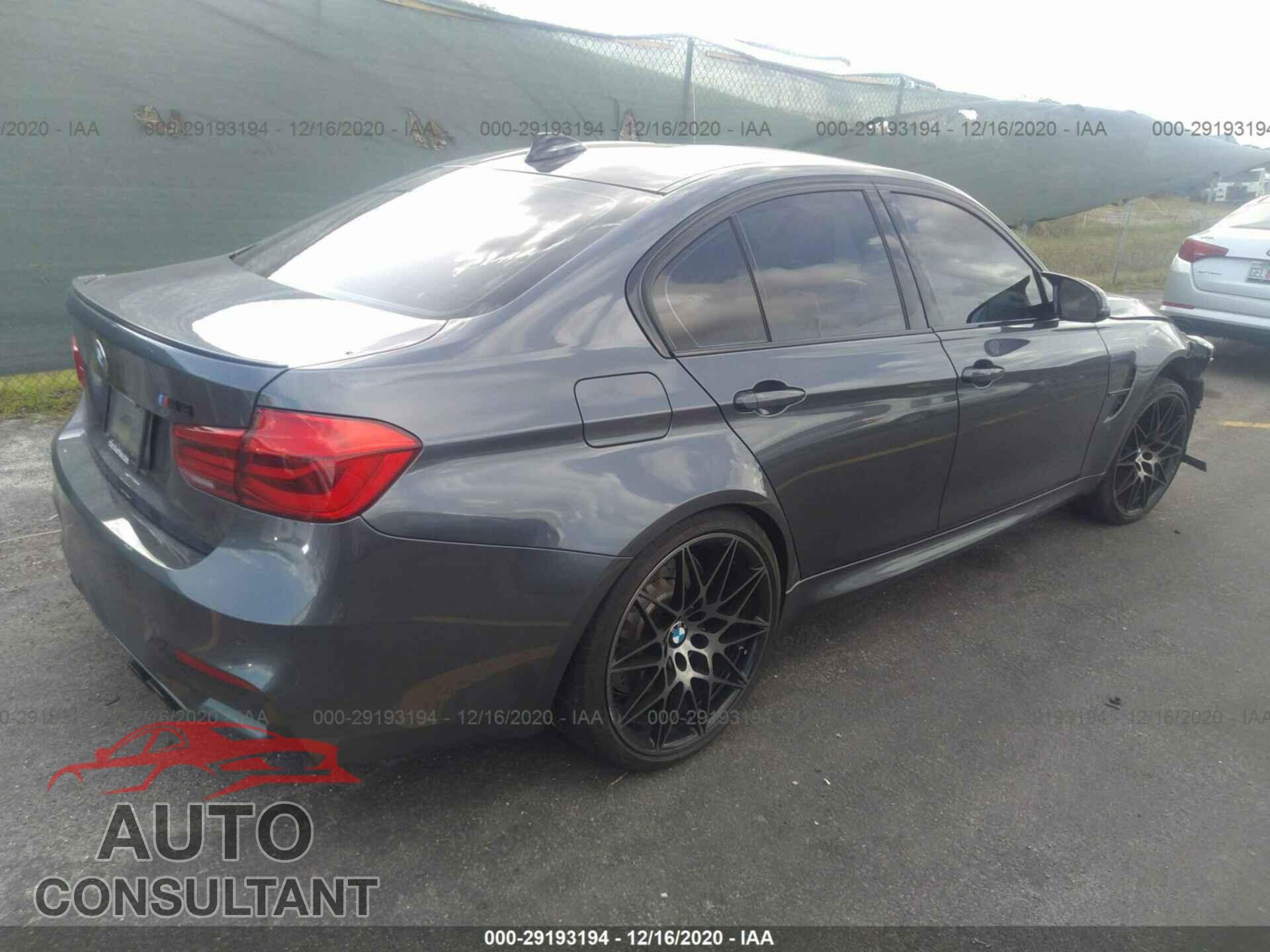BMW M3 2018 - WBS8M9C52J5J80162