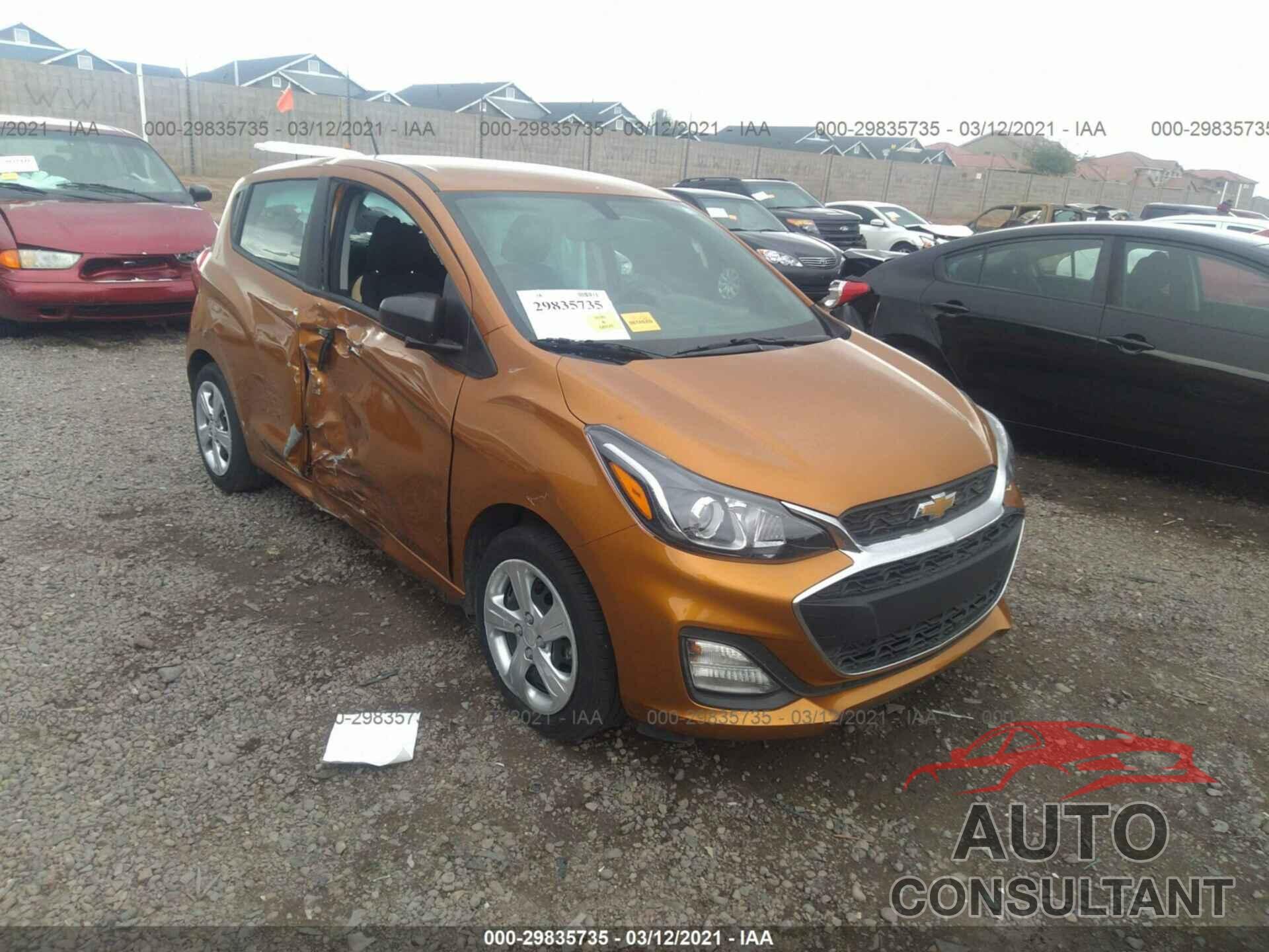 CHEVROLET SPARK 2020 - KL8CB6SAXLC456731