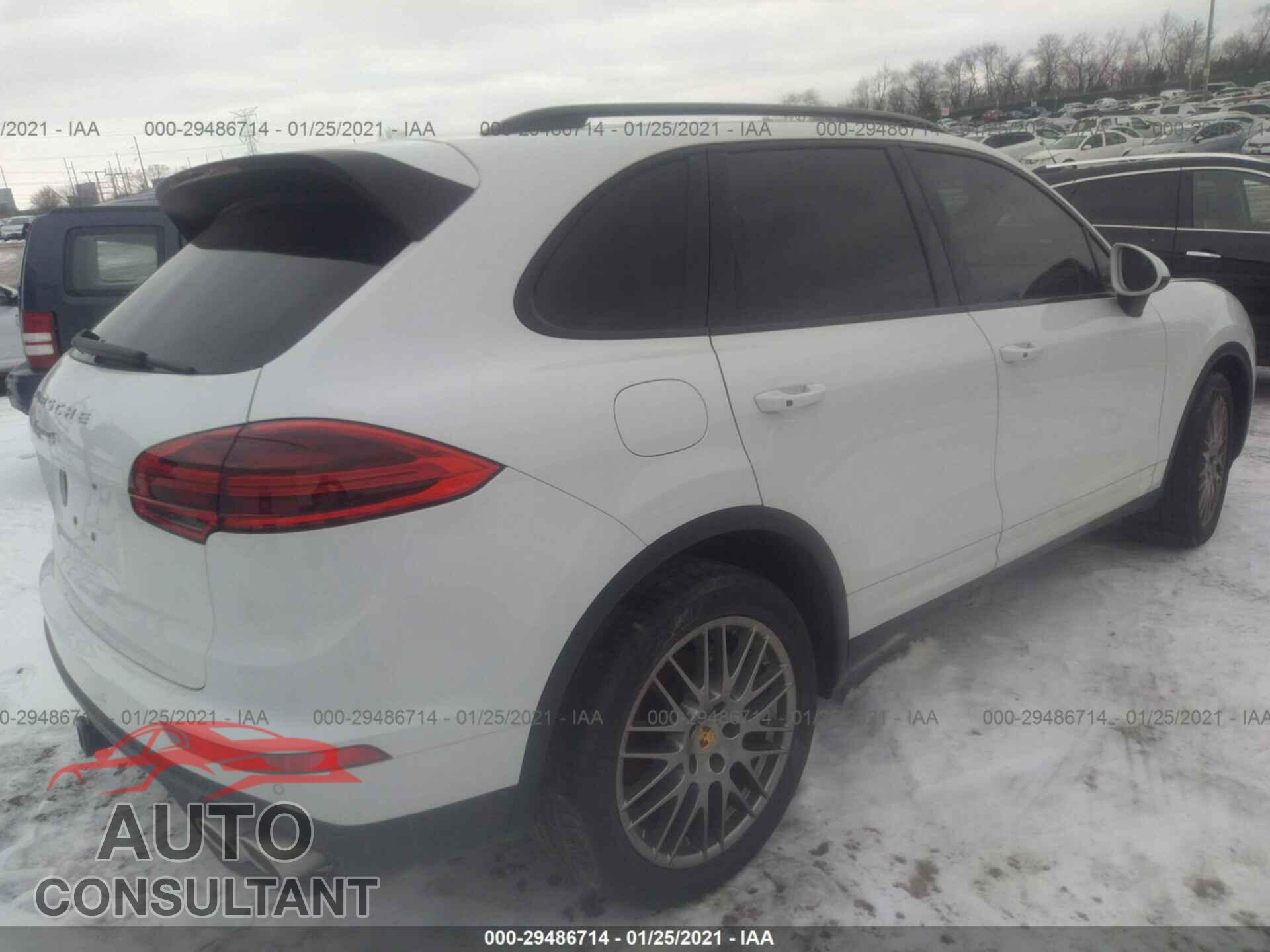 PORSCHE CAYENNE 2016 - WP1AB2A26GLA92393