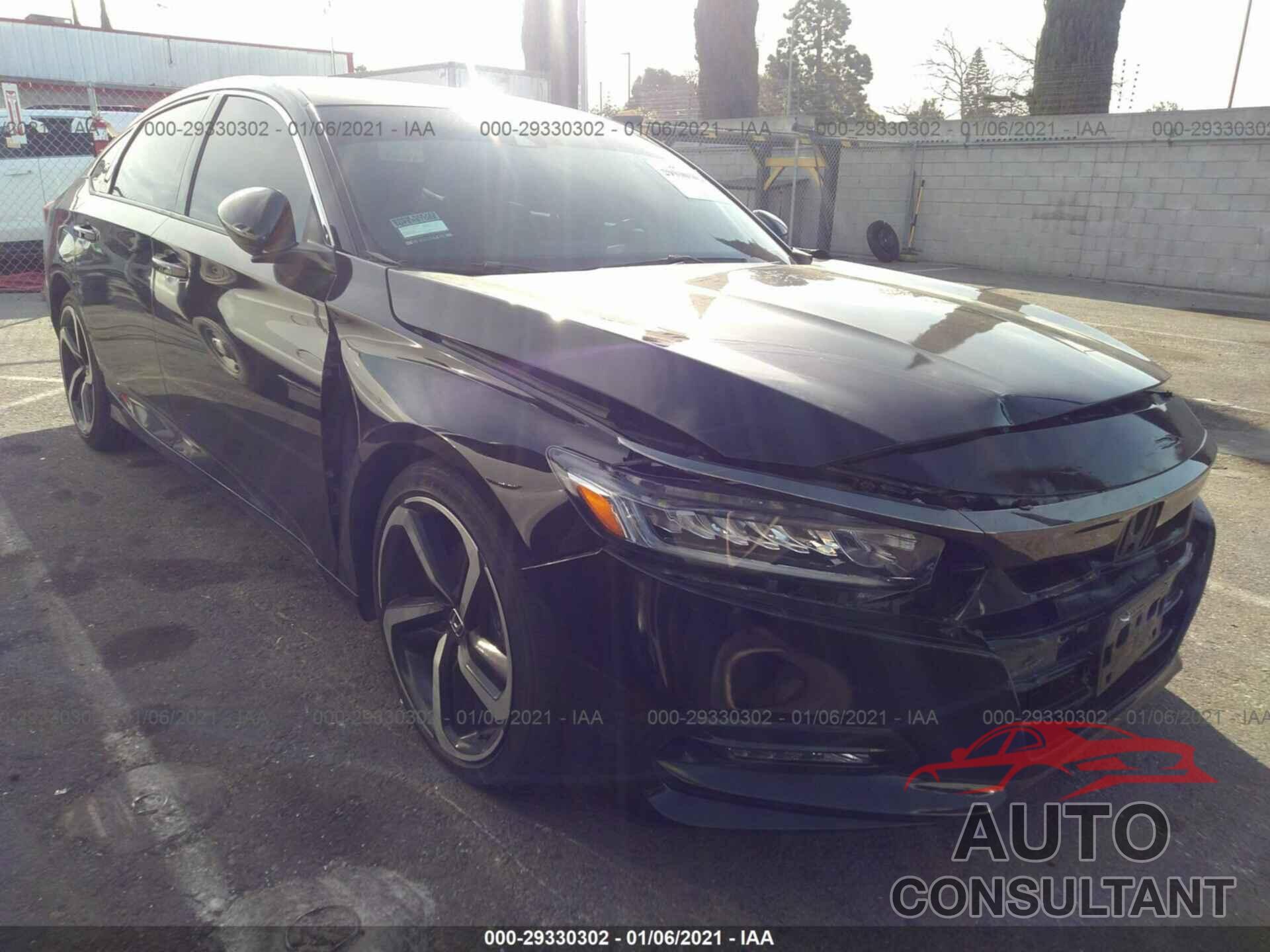 HONDA ACCORD SEDAN 2018 - 1HGCV1F31JA058069