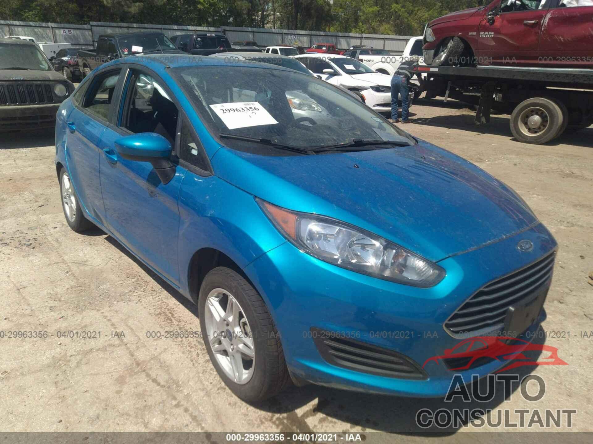FORD FIESTA 2017 - 3FADP4BJ1HM132774