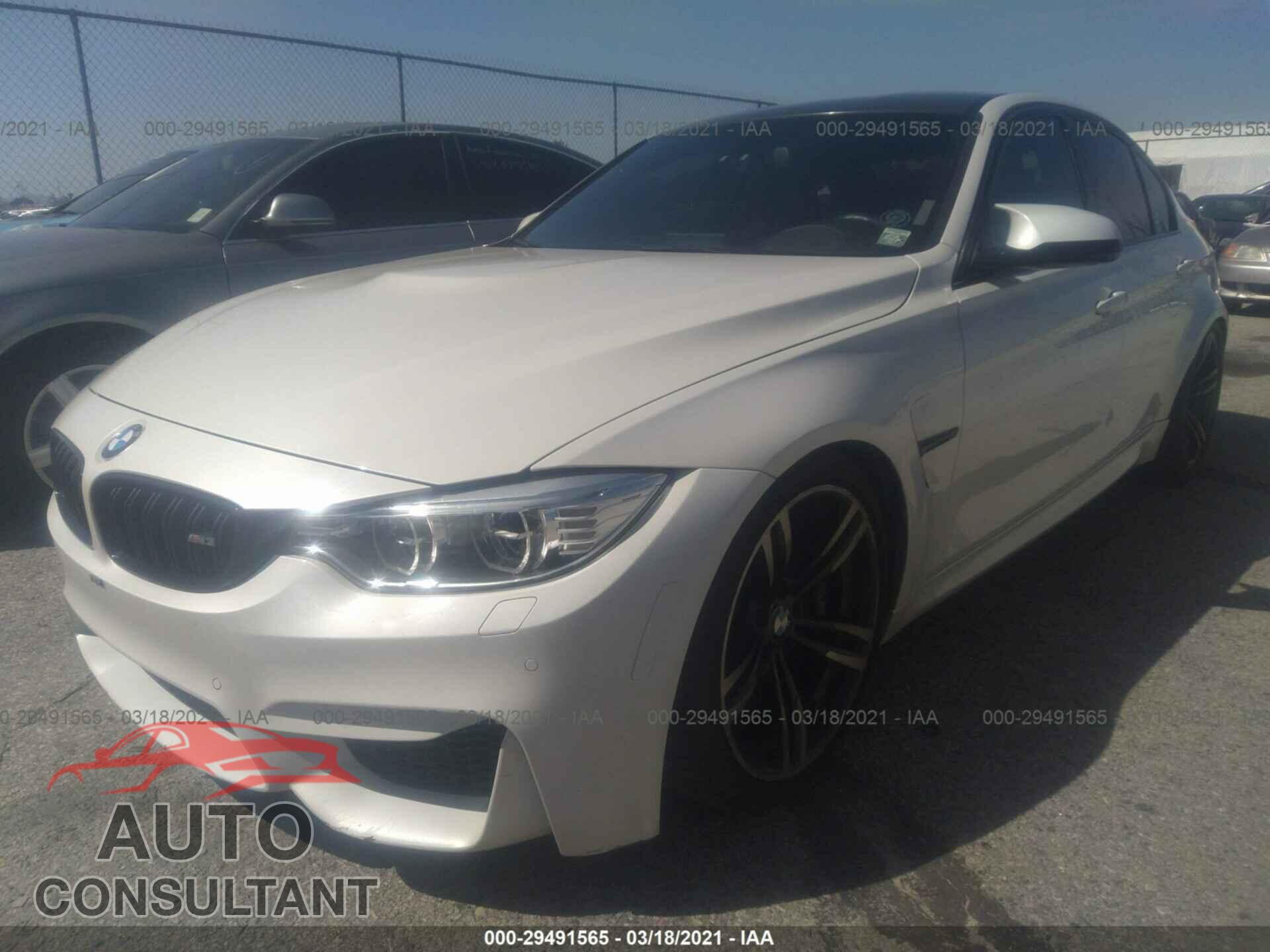 BMW M3 2017 - WBS8M9C54H5G42010