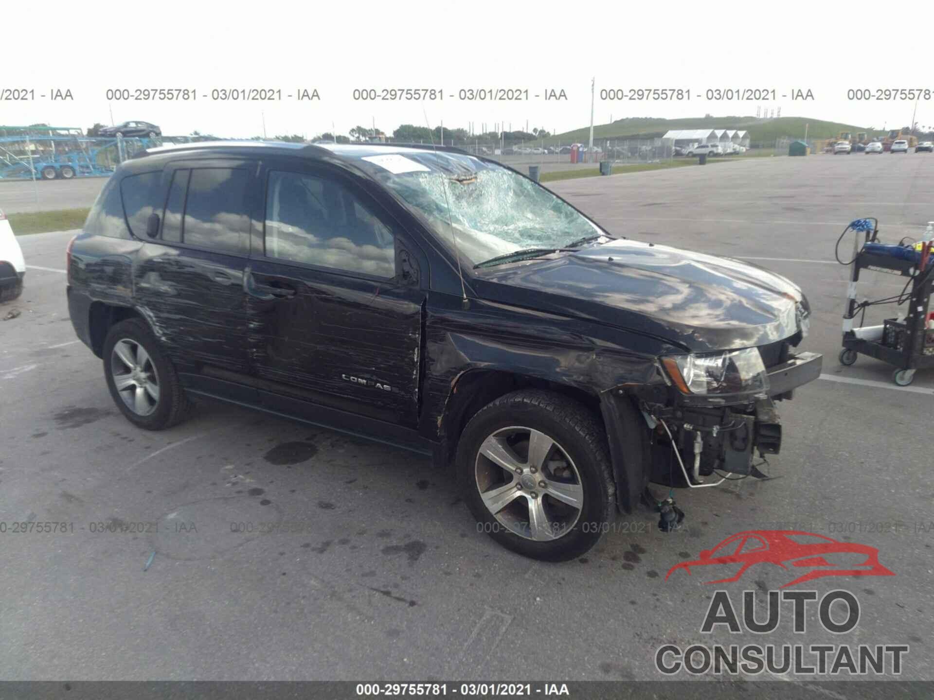 JEEP COMPASS 2017 - 1C4NJCEAXHD119667