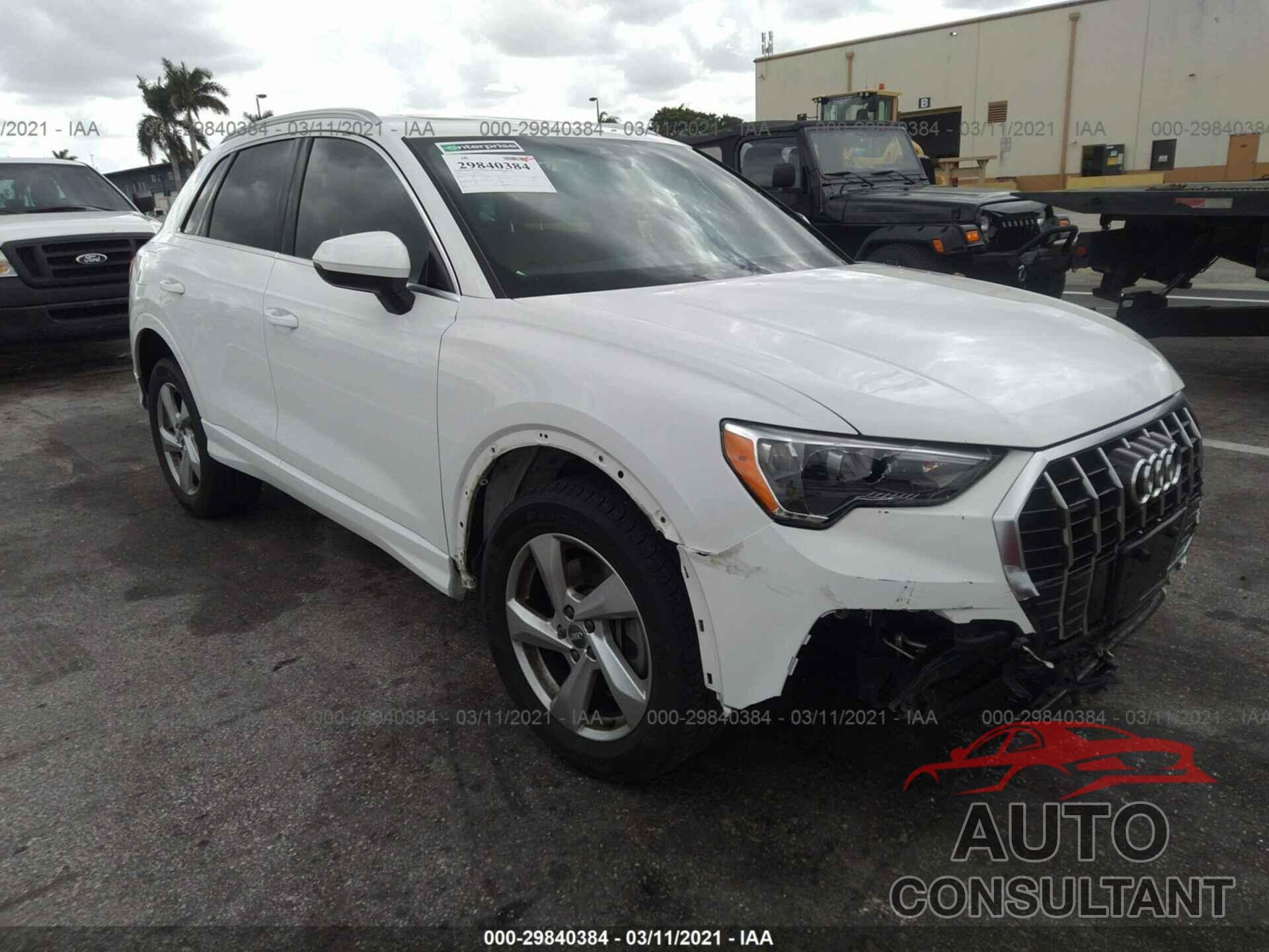 AUDI Q3 2020 - WA1AECF35L1054623