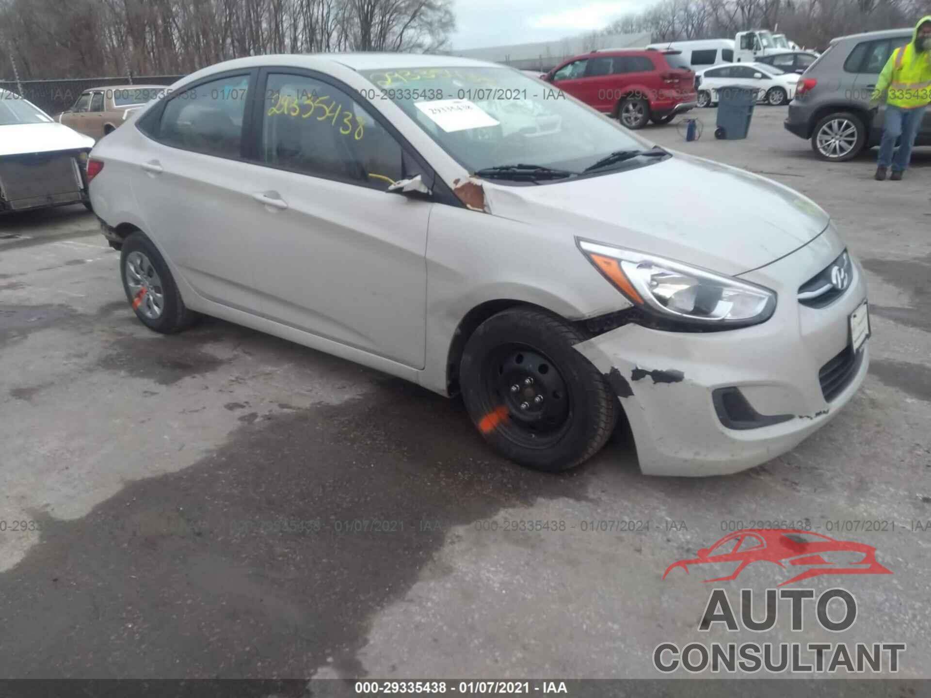 HYUNDAI ACCENT 2016 - KMHCT4AEXGU963363