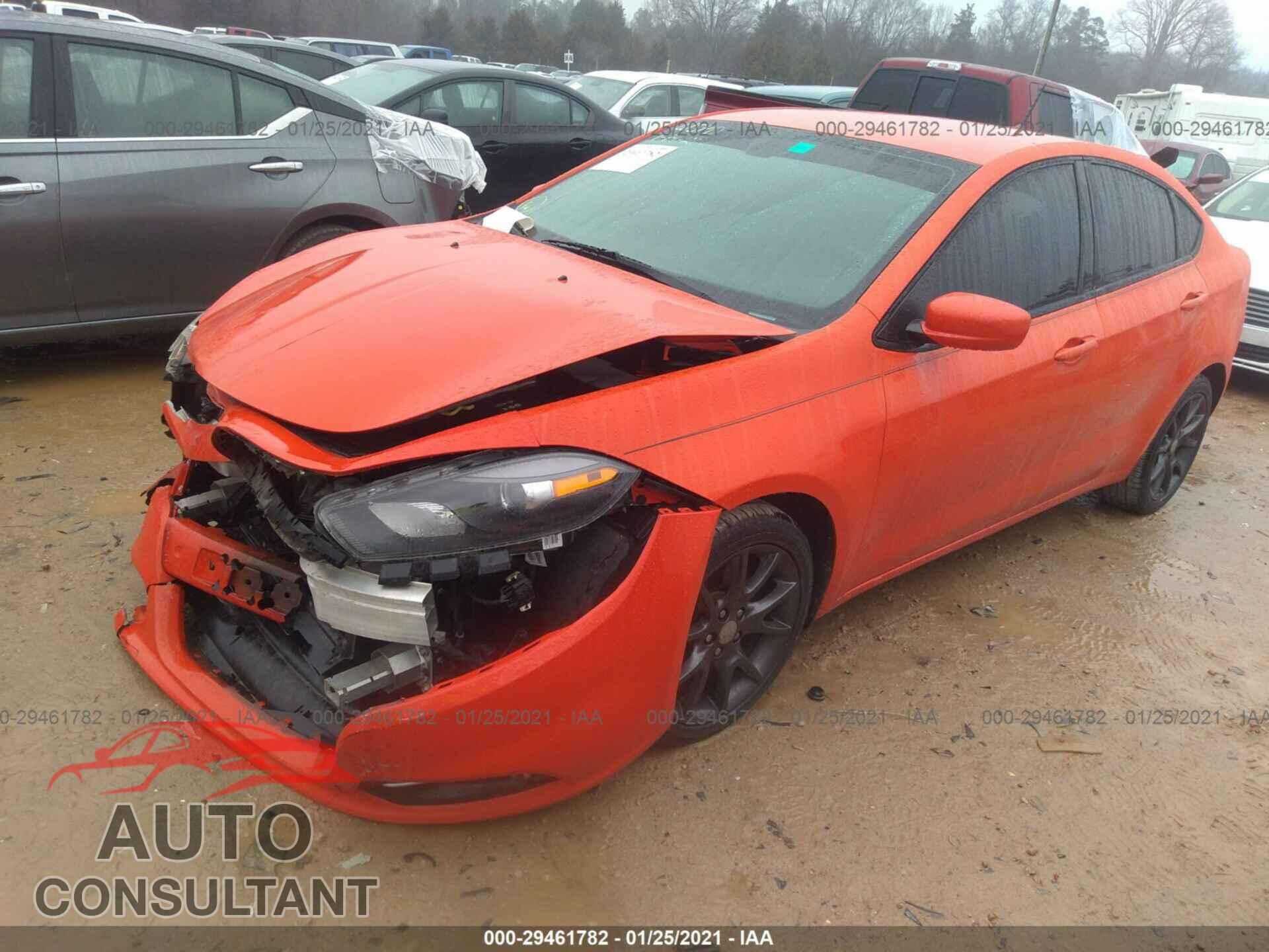 DODGE DART 2016 - 1C3CDFBB3GD704588