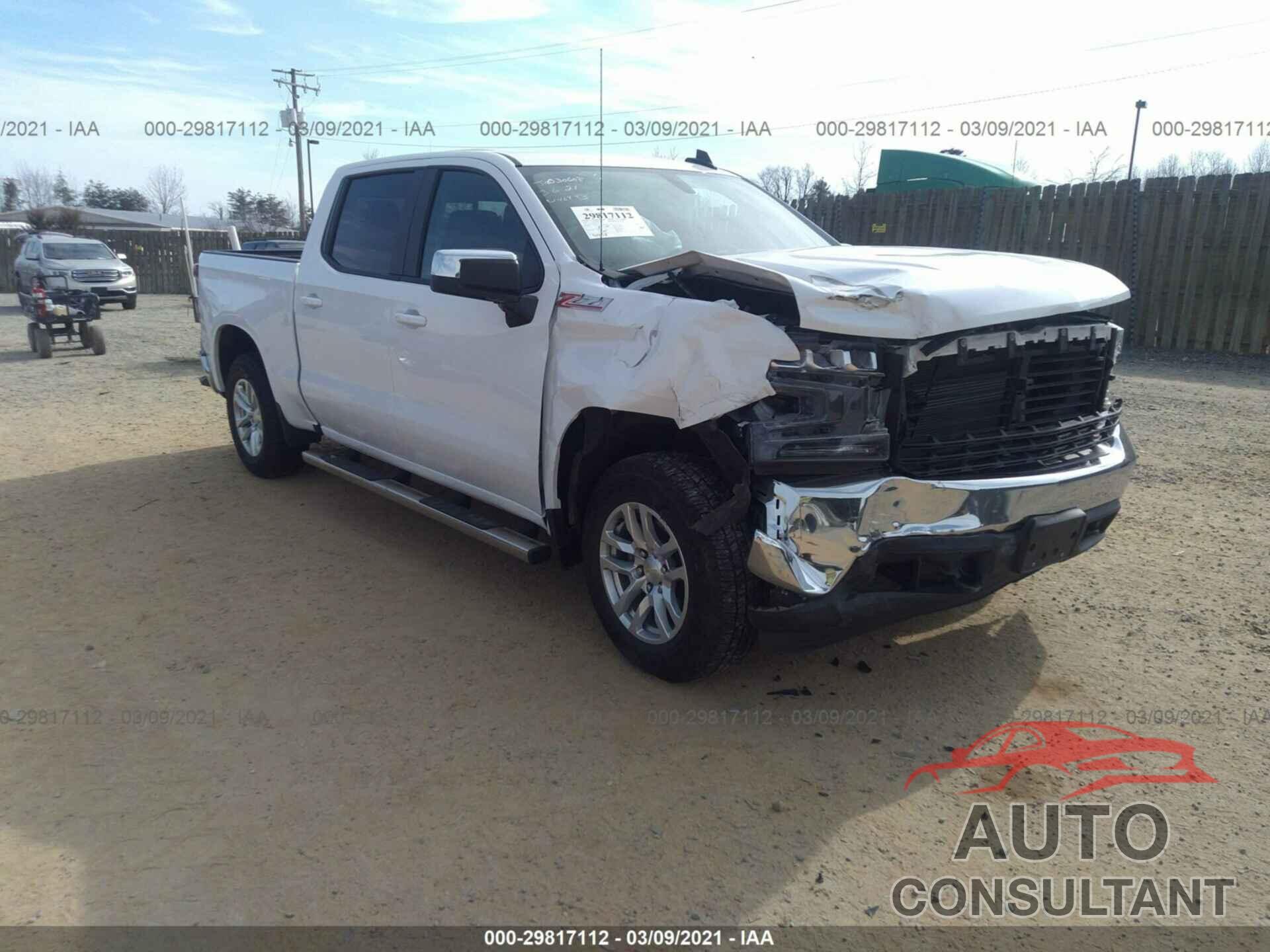 CHEVROLET SILVERADO 1500 2020 - 3GCUYDED7LG242359