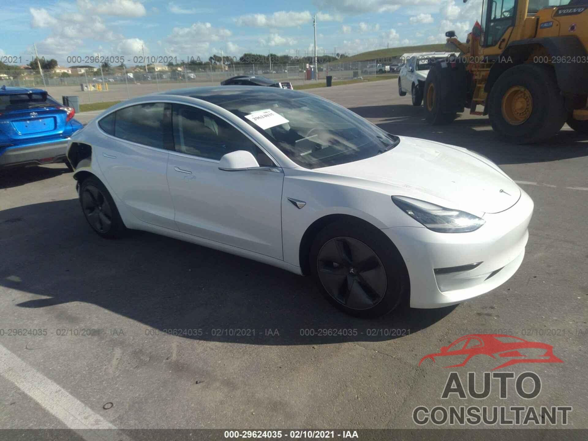 TESLA MODEL 3 2020 - 5YJ3E1EA2LF504531