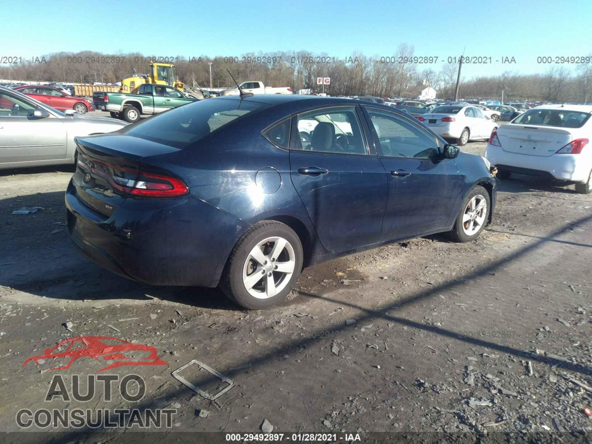 DODGE DART 2016 - 1C3CDFBB7GD660997