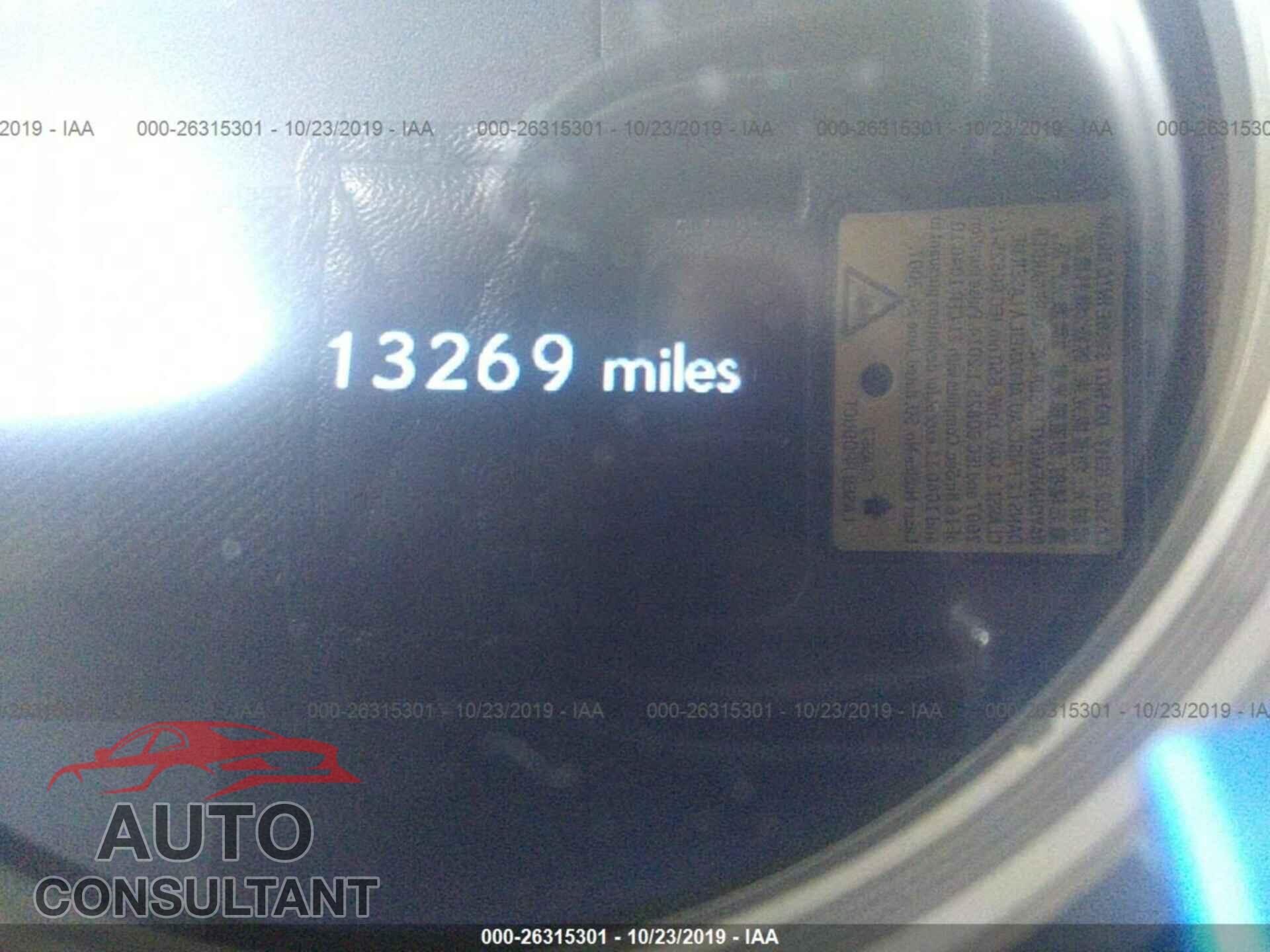 LEXUS RX 2019 - 2T2BZMCA3KC172456