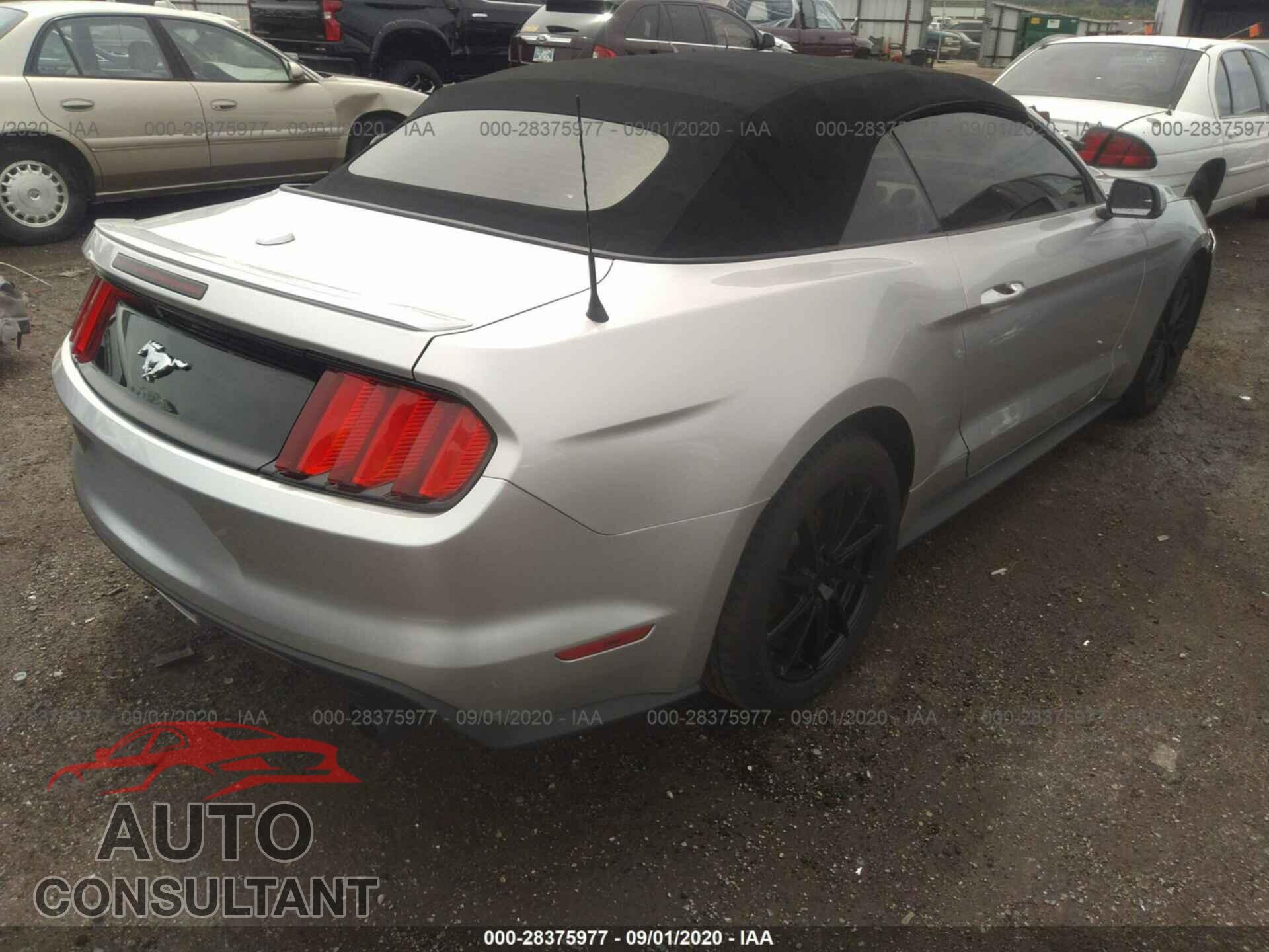 FORD MUSTANG 2017 - 1FATP8UH3H5287622