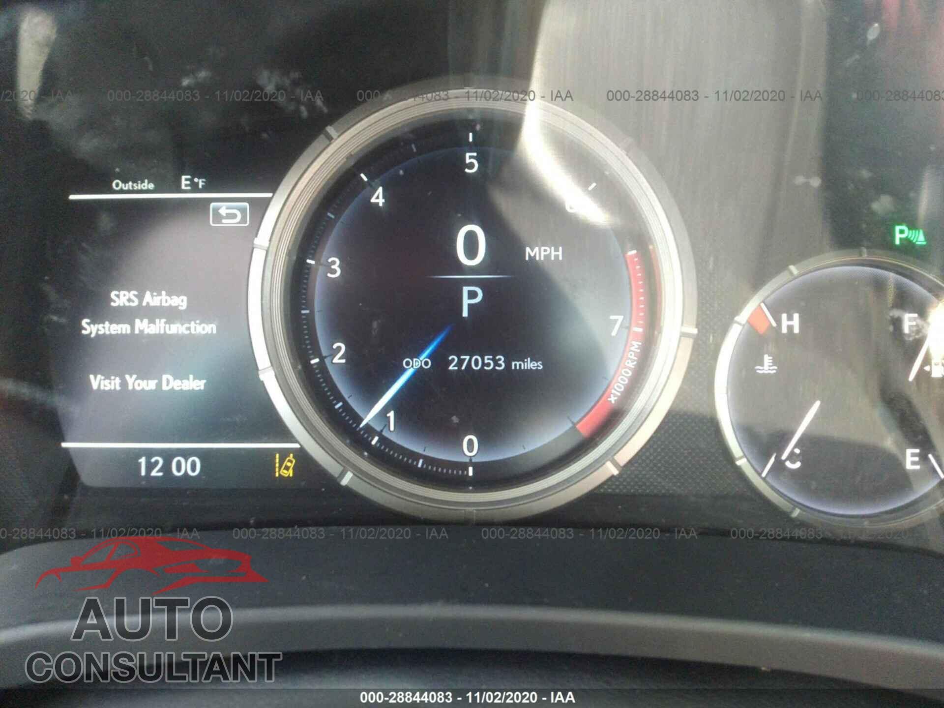 LEXUS RX 2017 - 2T2BZMCA8HC095978