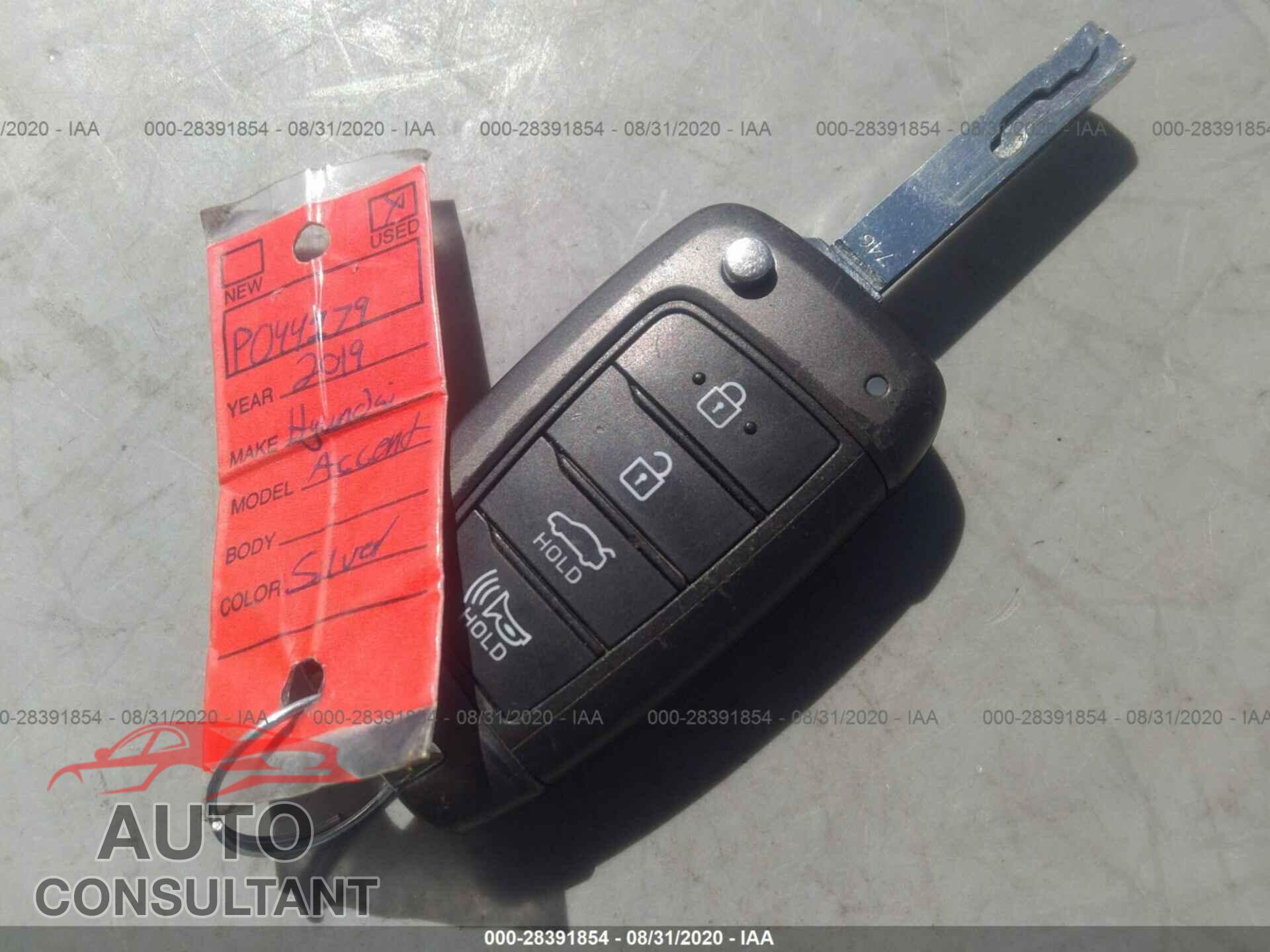 HYUNDAI ACCENT 2019 - 3KPC24A36KE044179