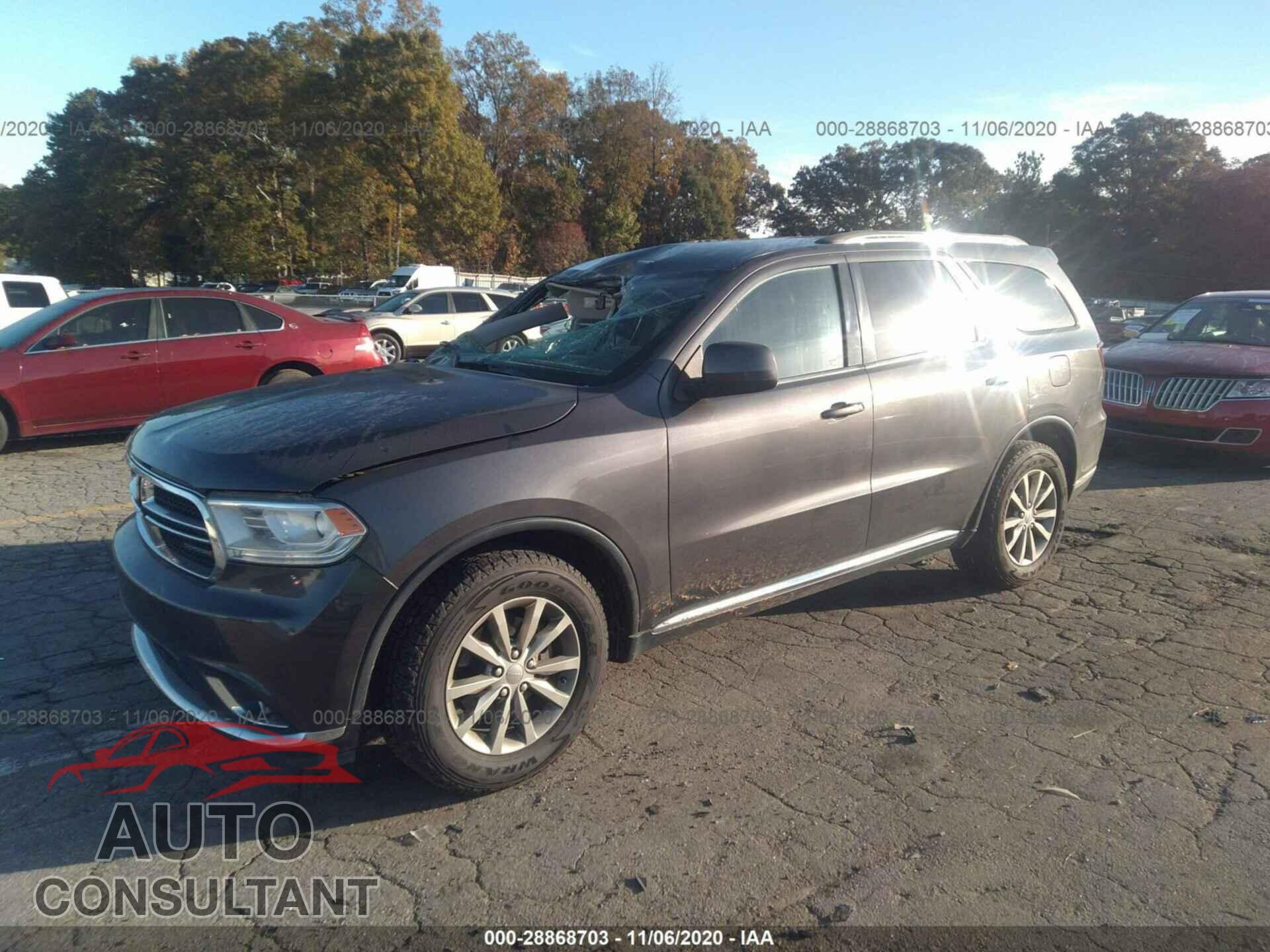 DODGE DURANGO 2016 - 1C4RDHAG0GC353353