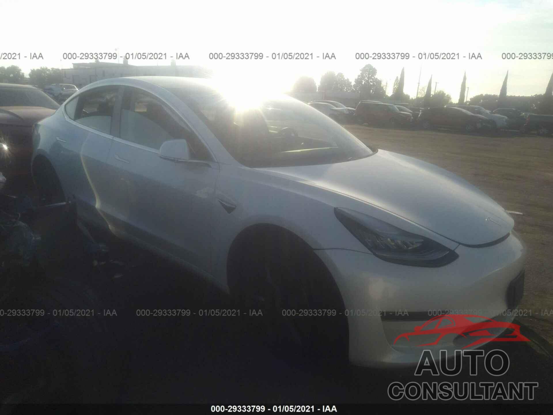 TESLA MODEL 3 2020 - 5YJ3E1EAXLF631429