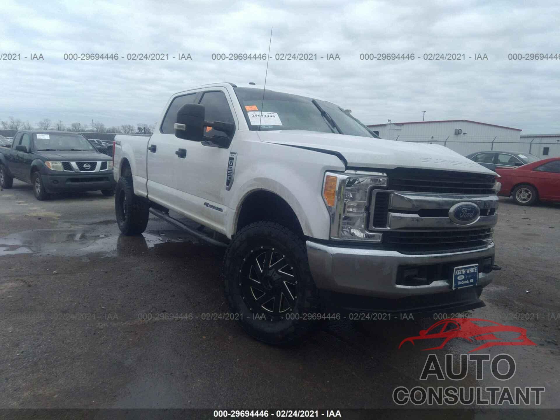 FORD SUPER DUTY F-250 SRW 2017 - 1FT7W2BT1HEC64164