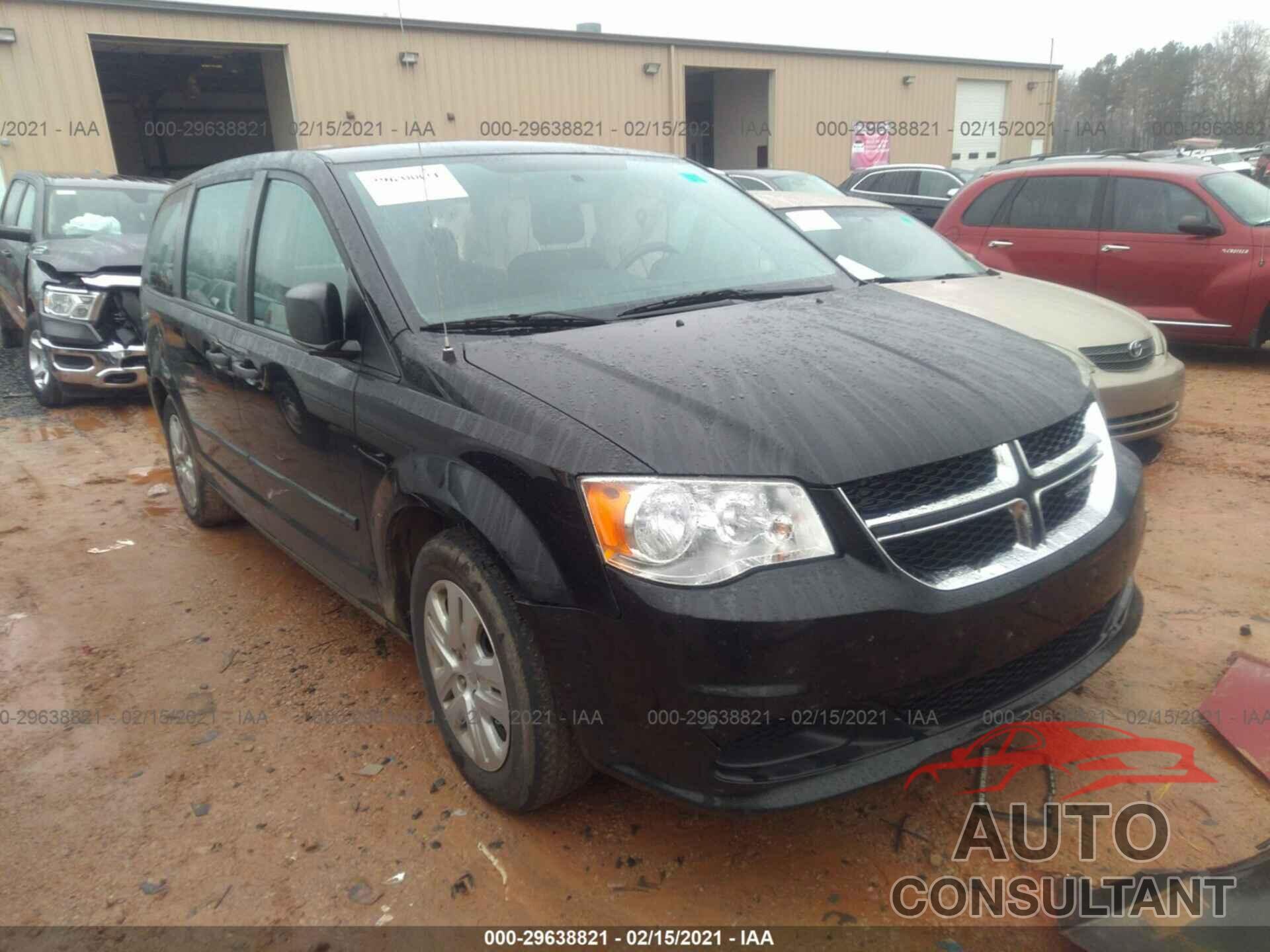 DODGE GRAND CARAVAN 2016 - 2C4RDGBGXGR218283