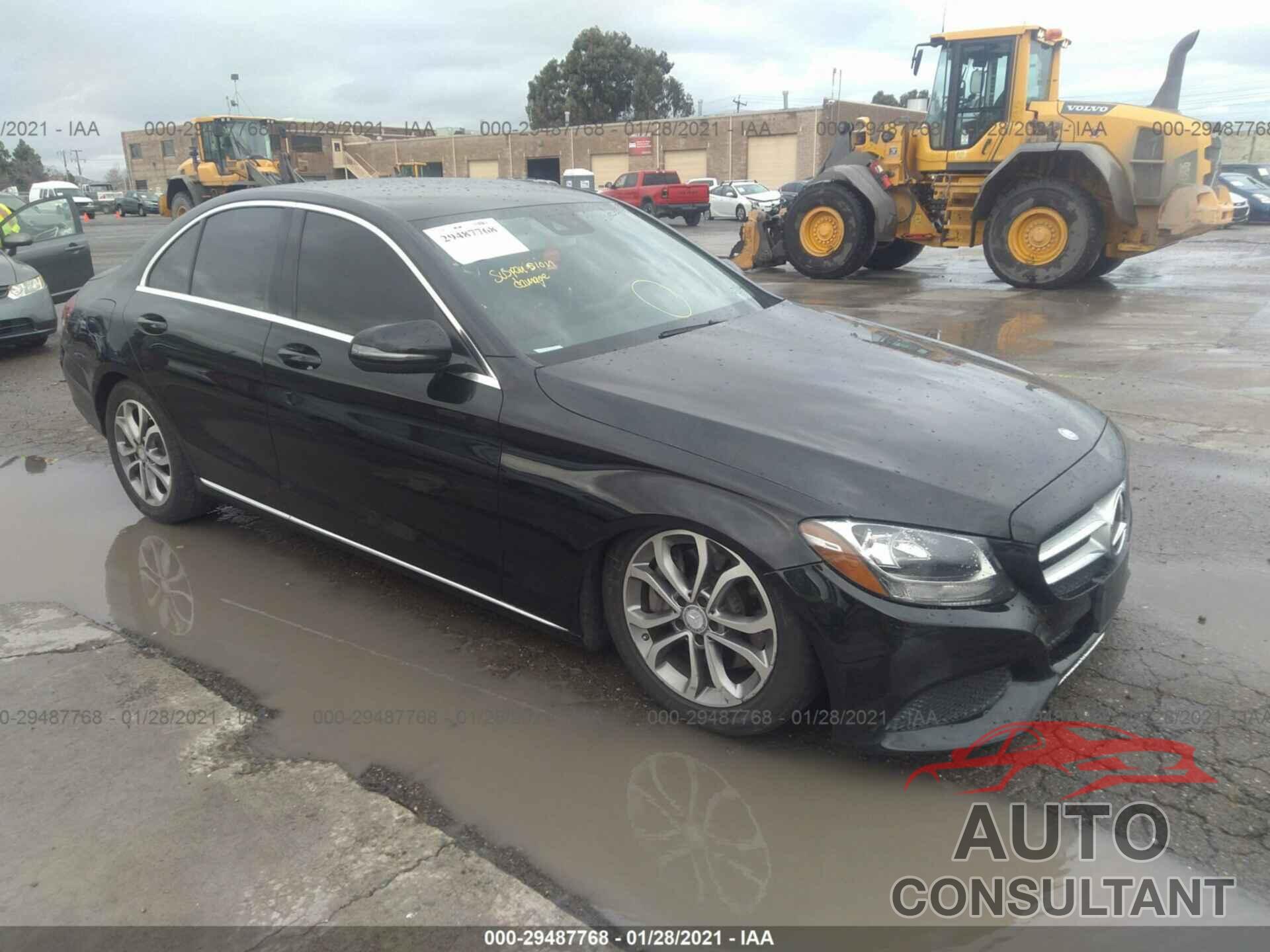 MERCEDES-BENZ C-CLASS 2017 - 55SWF4JB4HU196889