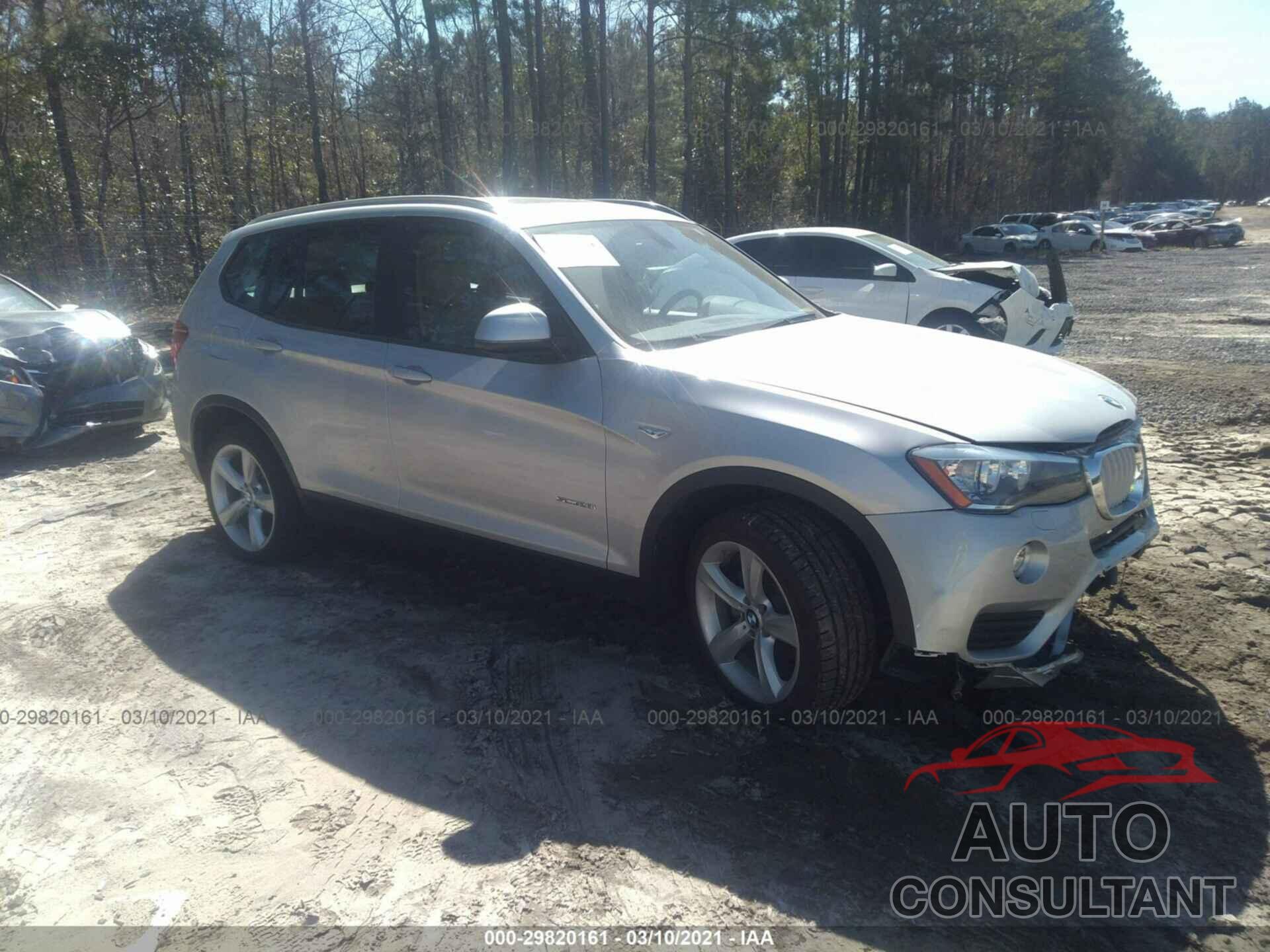 BMW X3 2017 - 5UXWZ7C5XH0U47154