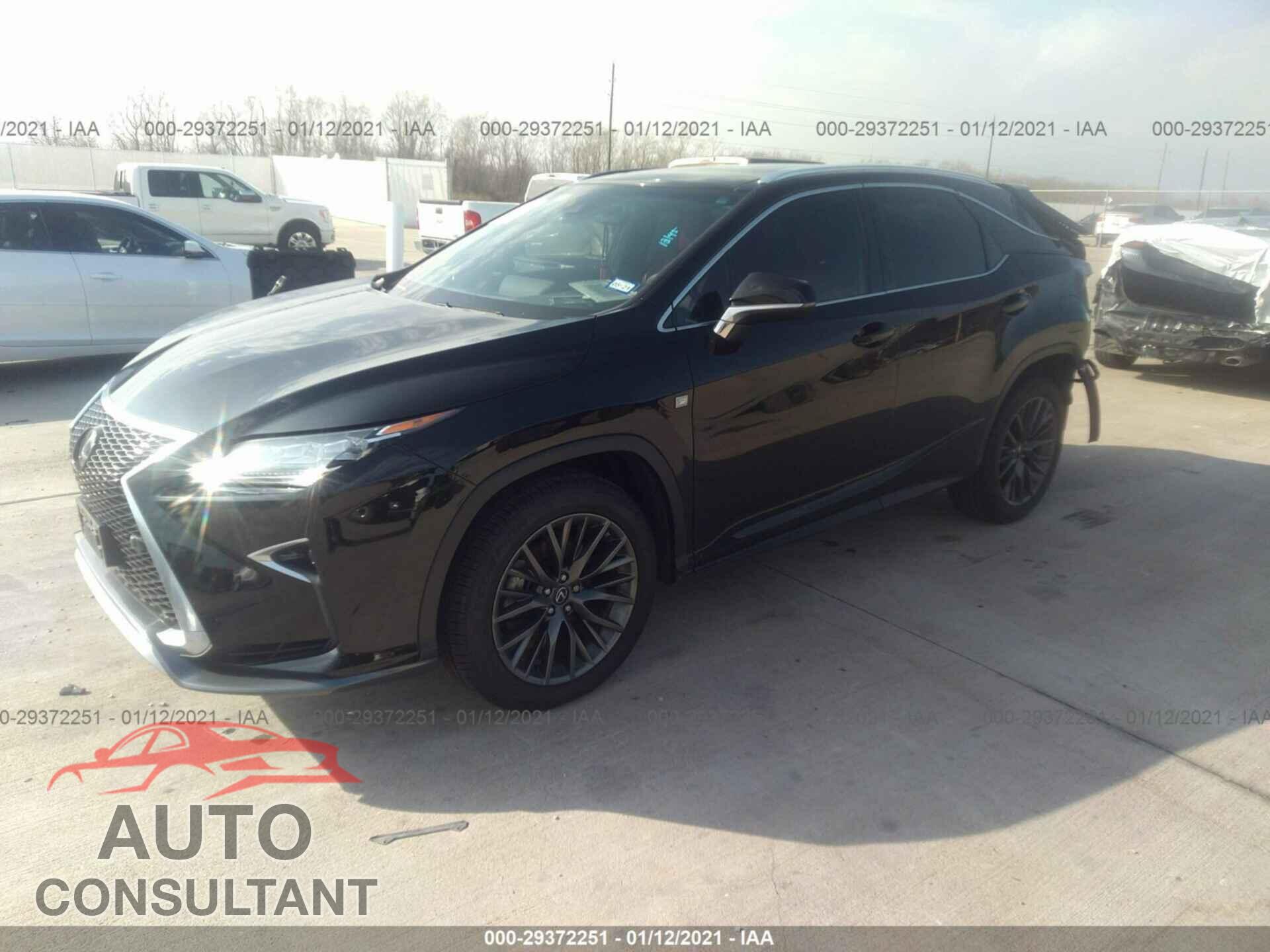 LEXUS RX 2017 - 2T2ZZMCA6HC064145
