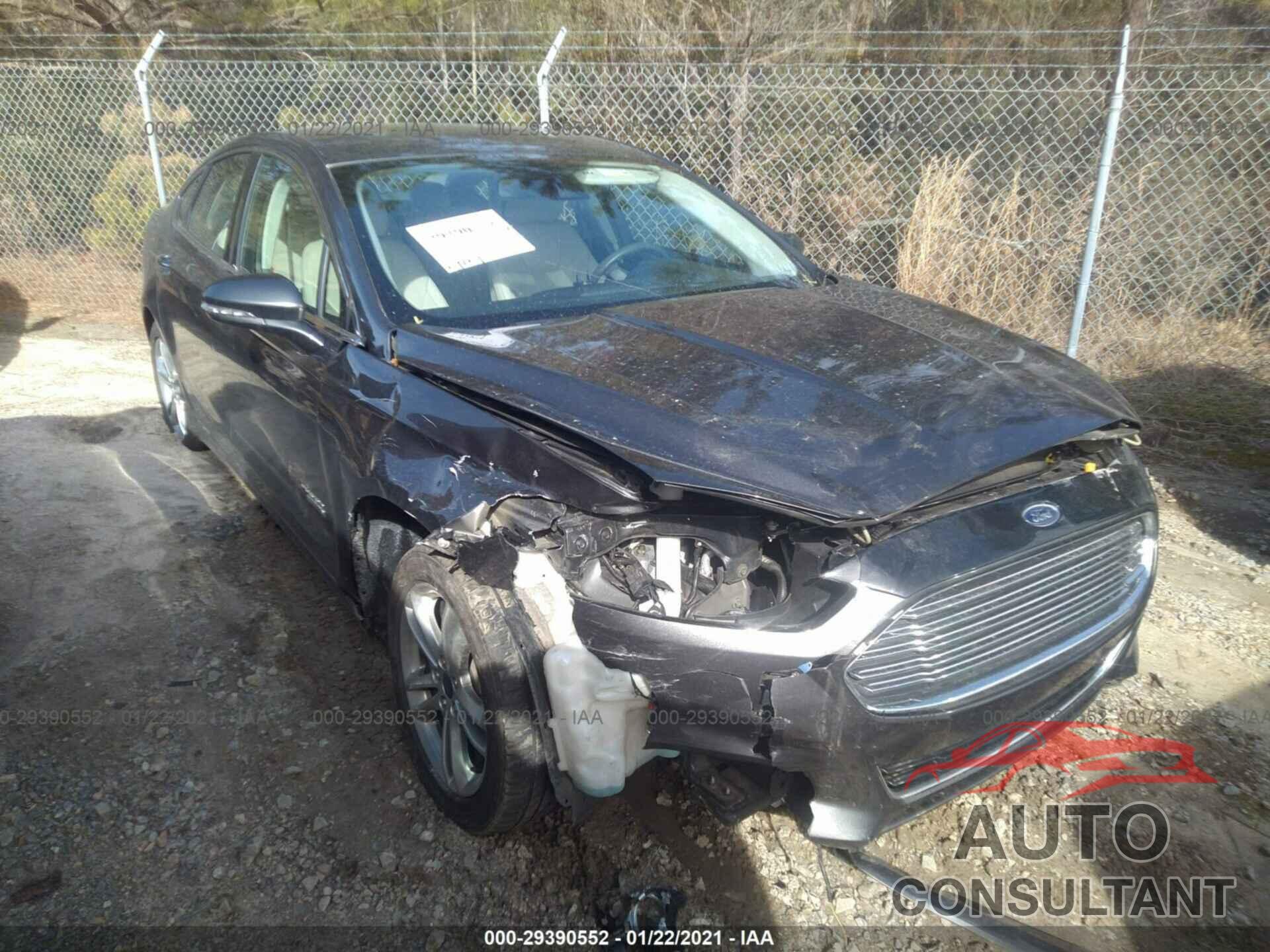 FORD FUSION ENERGI 2016 - 3FA6P0SU7GR296768