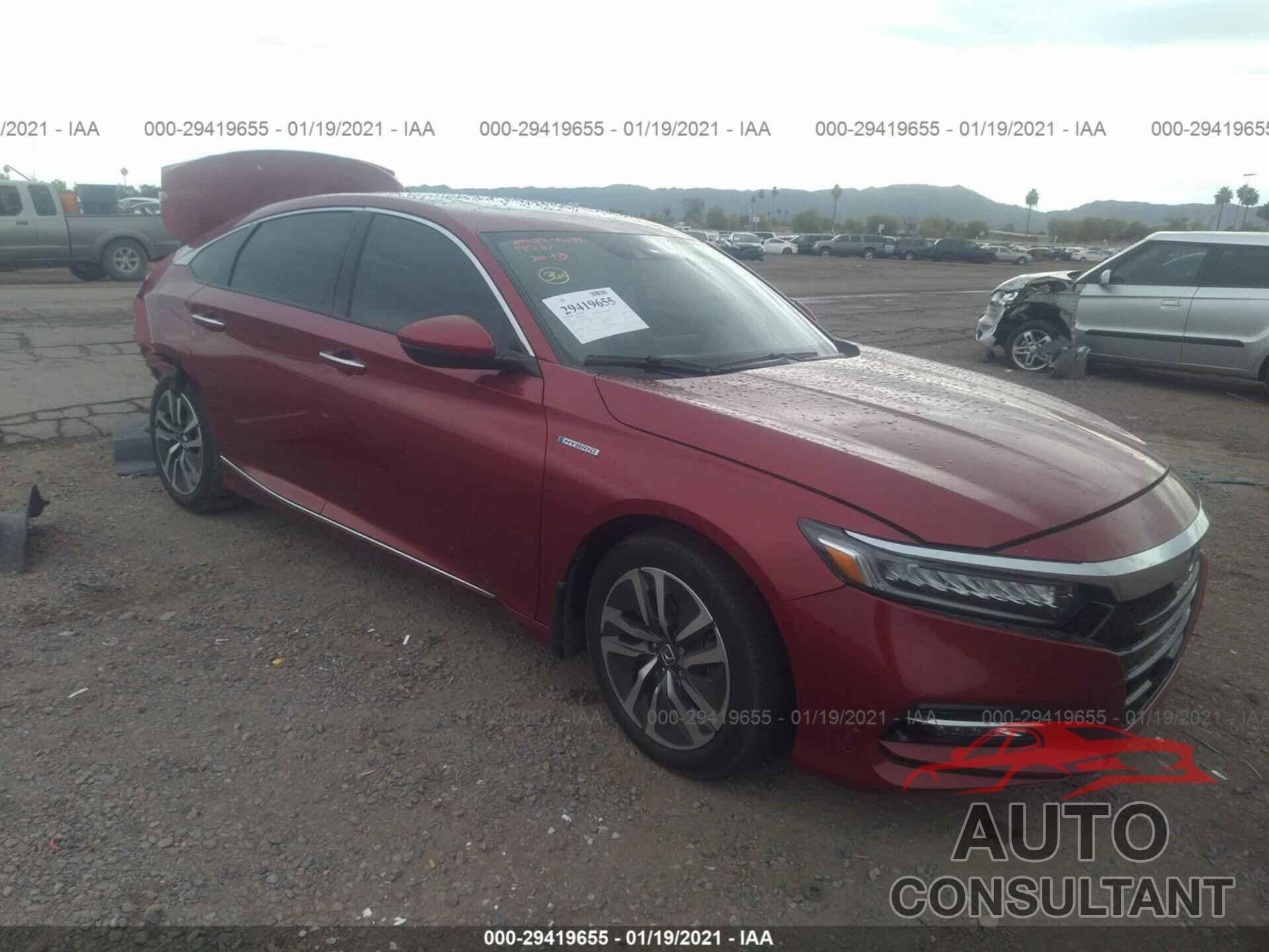 HONDA ACCORD HYBRID 2020 - 1HGCV3F91LA000353