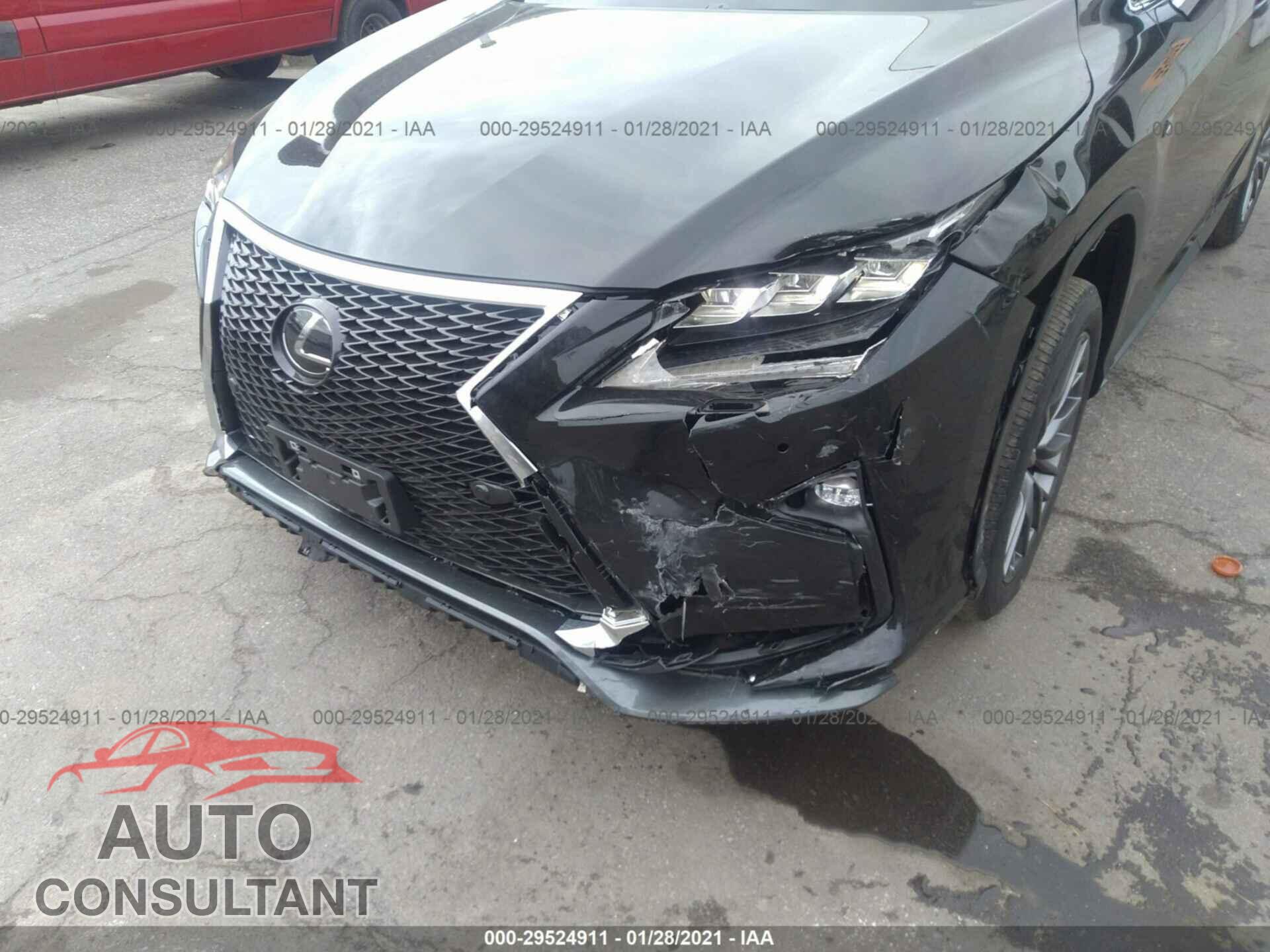 LEXUS RX 2019 - 2T2BZMCA4KC211183