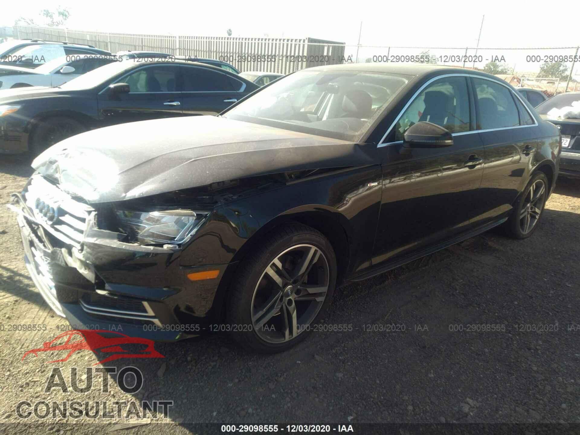 AUDI A4 2018 - WAULMAF48JA109154