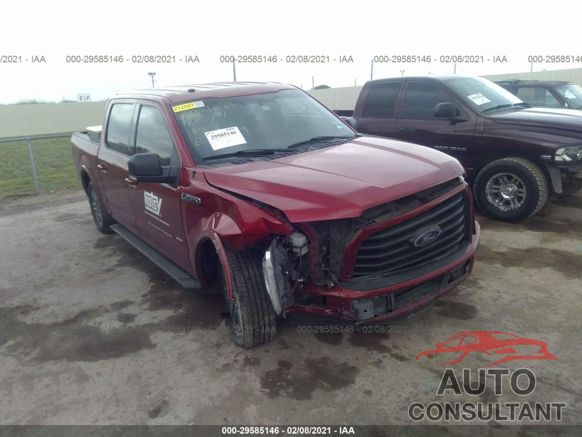 FORD F-150 2017 - 1FTEW1CG8HKE48909