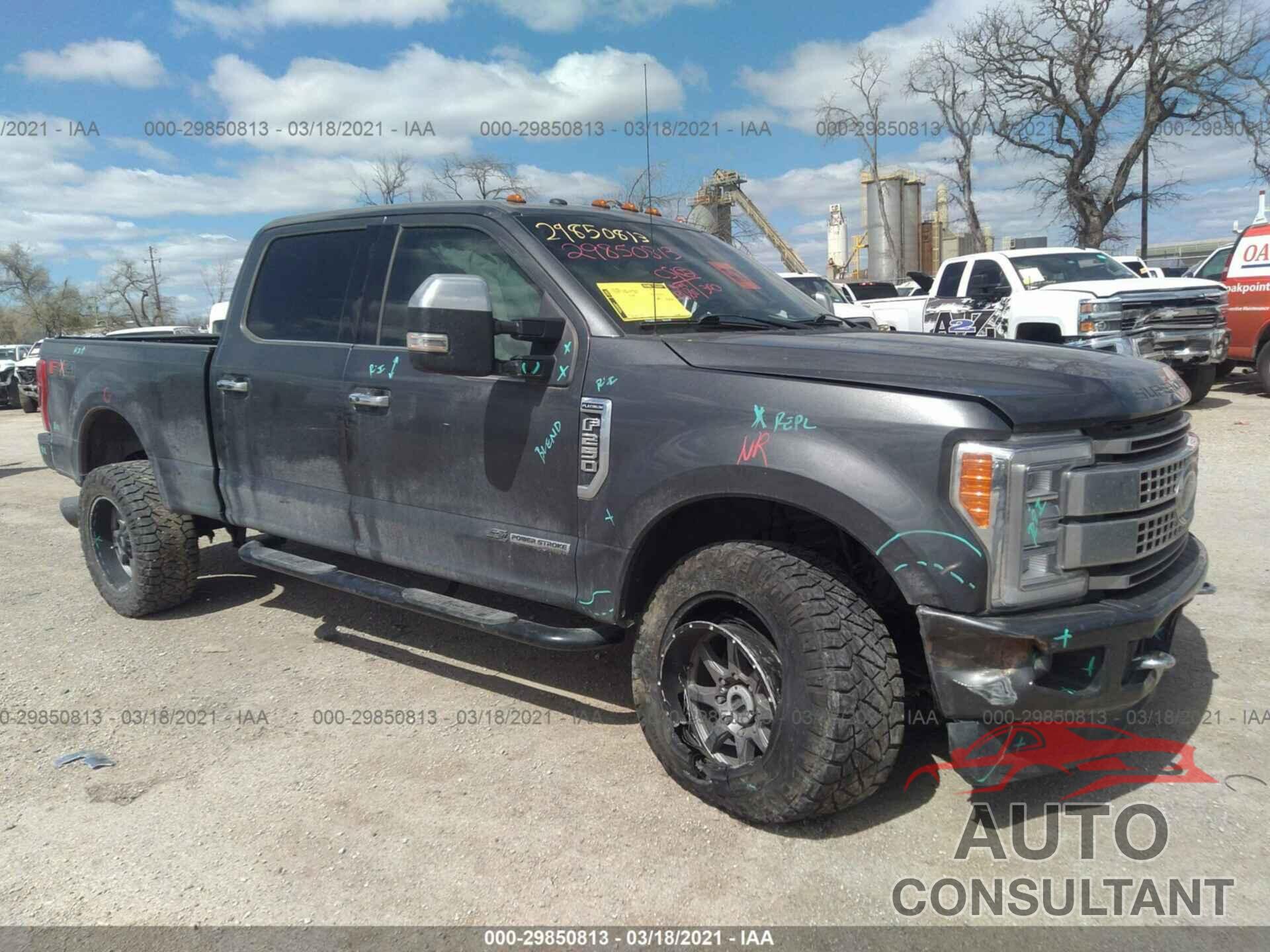 FORD SUPER DUTY F-250 SRW 2017 - 1FT7W2BT7HEE45575